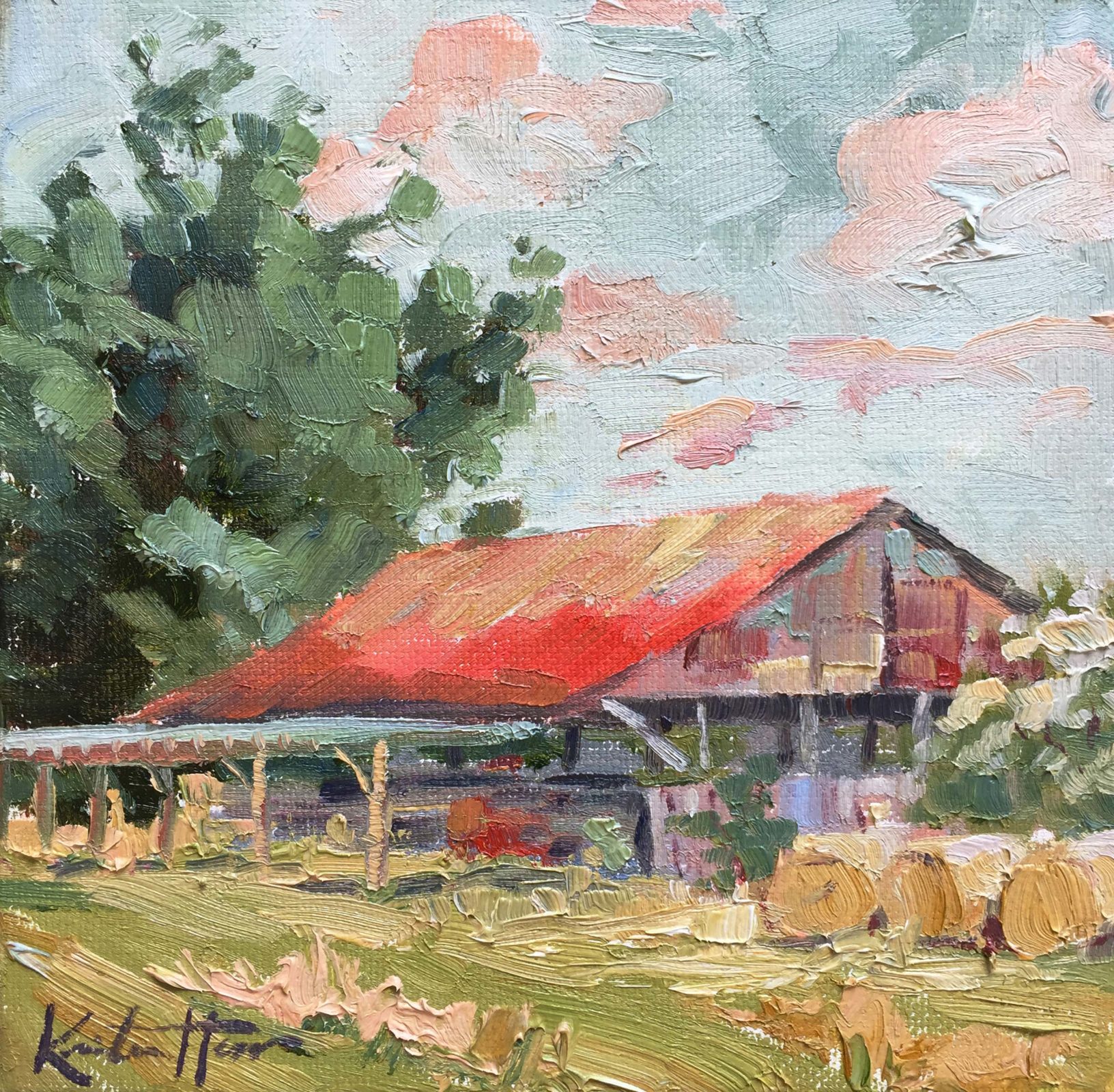 The Old Barn | Kristen Hess Art