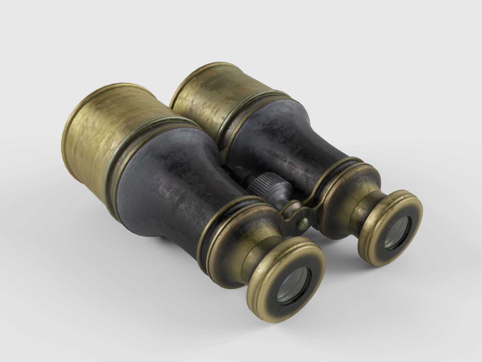 Old Binoculars 3D | CGTrader