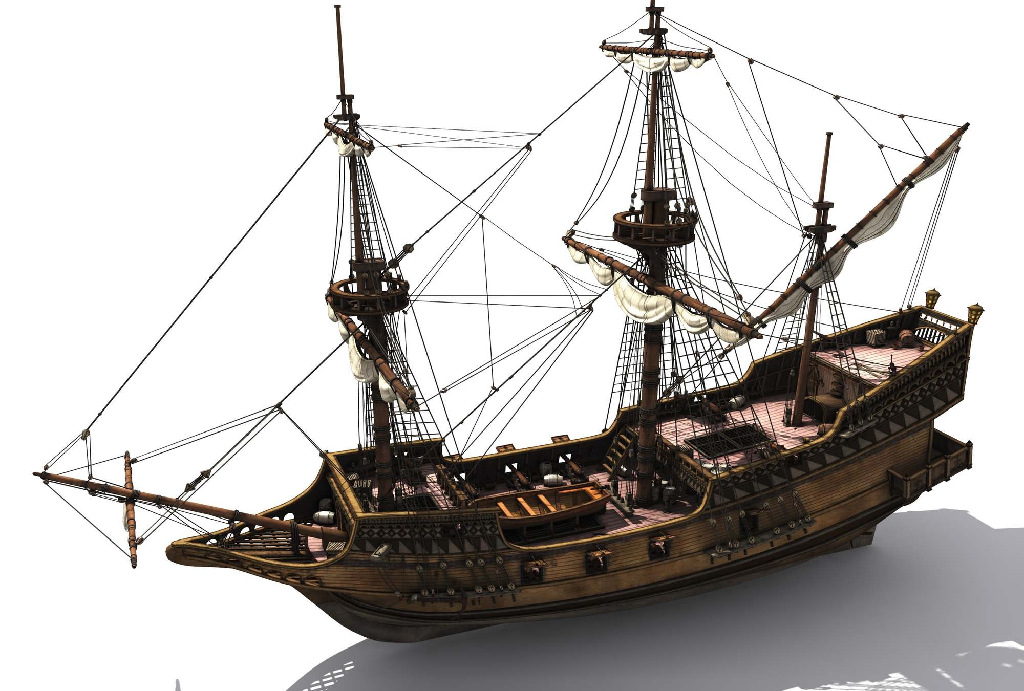 Free Photo Old Boat Model Boat Model Pirate Free Download