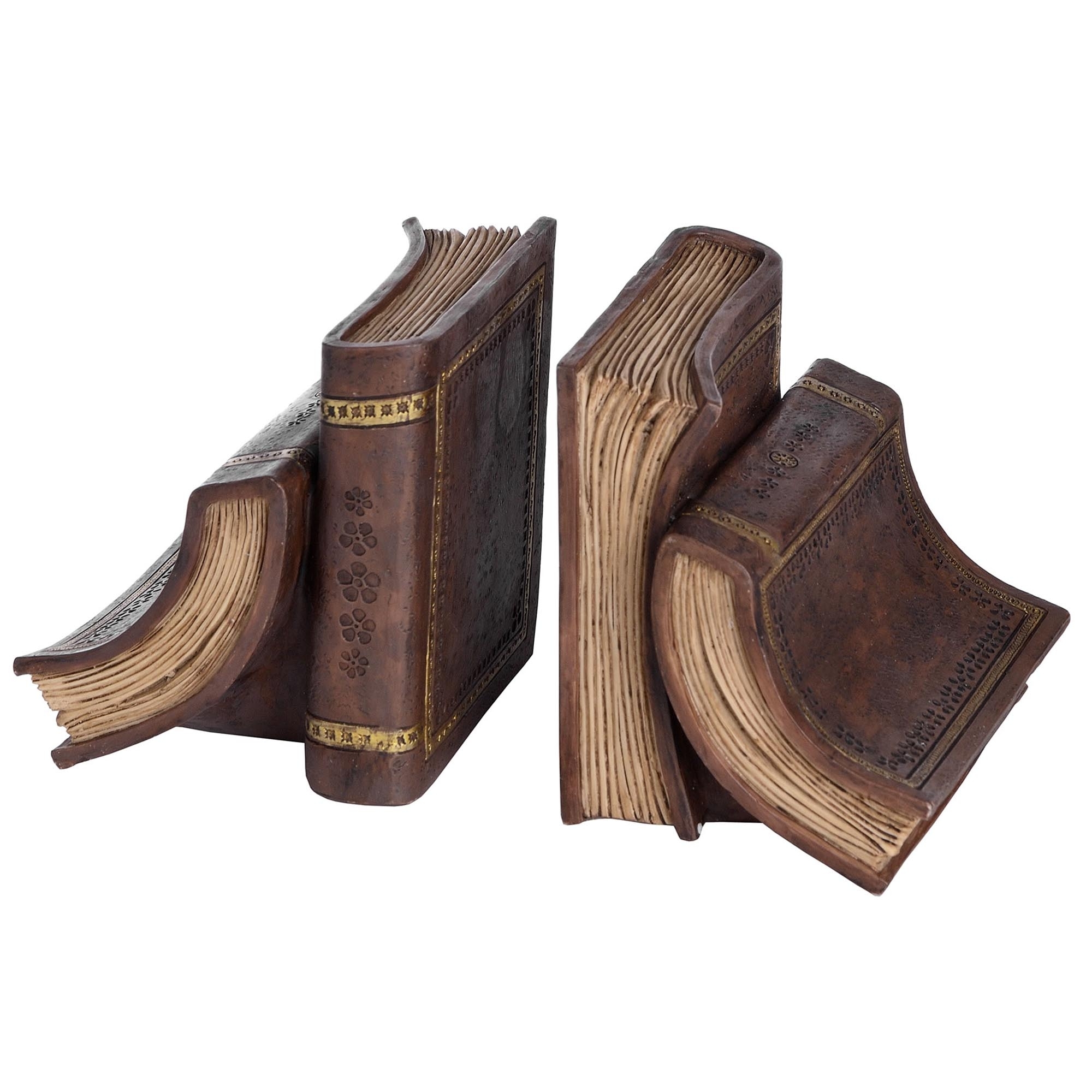 Pair of Old Books Bookends | Bookends | HomesDirect365