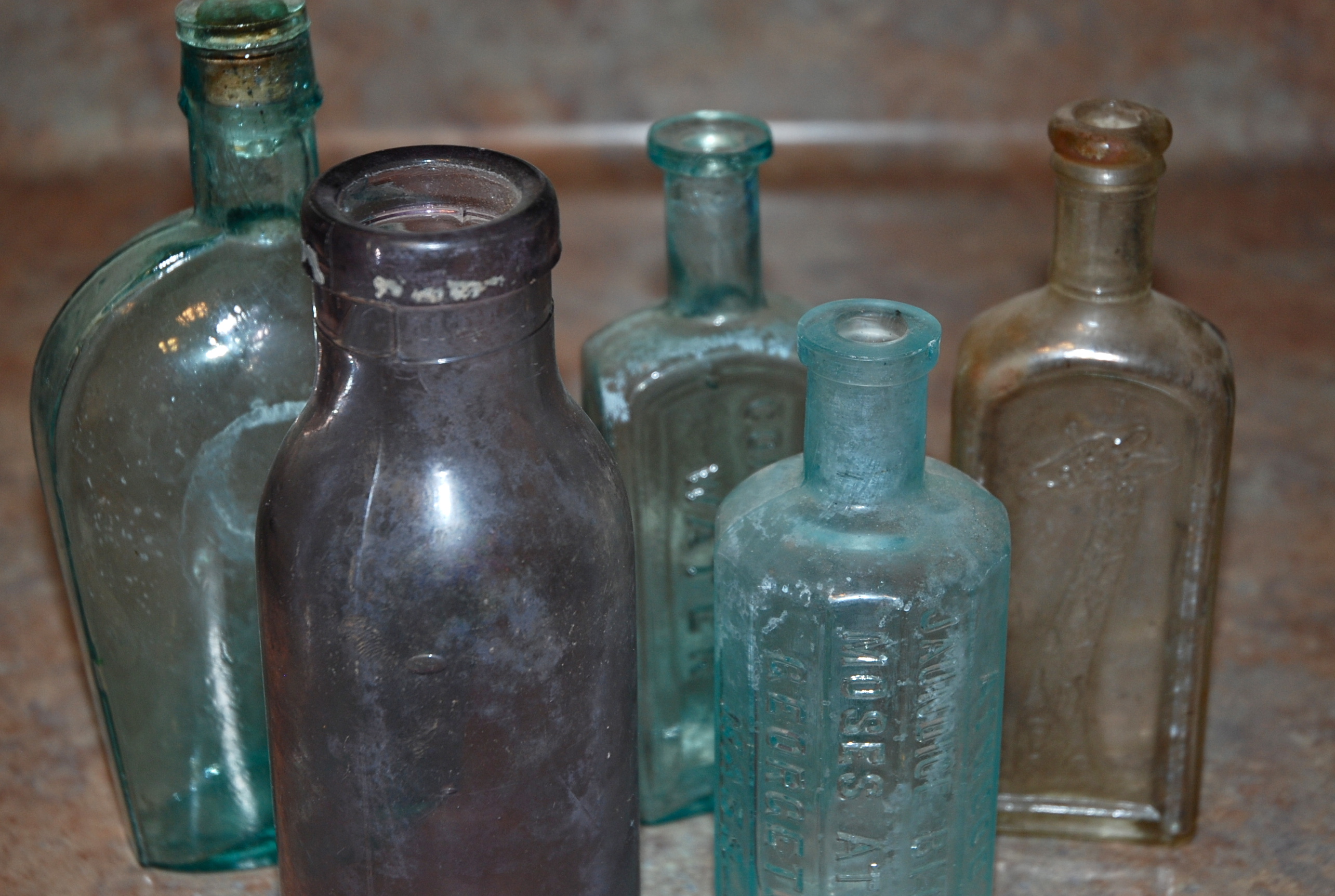Cleaning Old Glass Bottles | Eyeballs By Day, Crafts By Night
