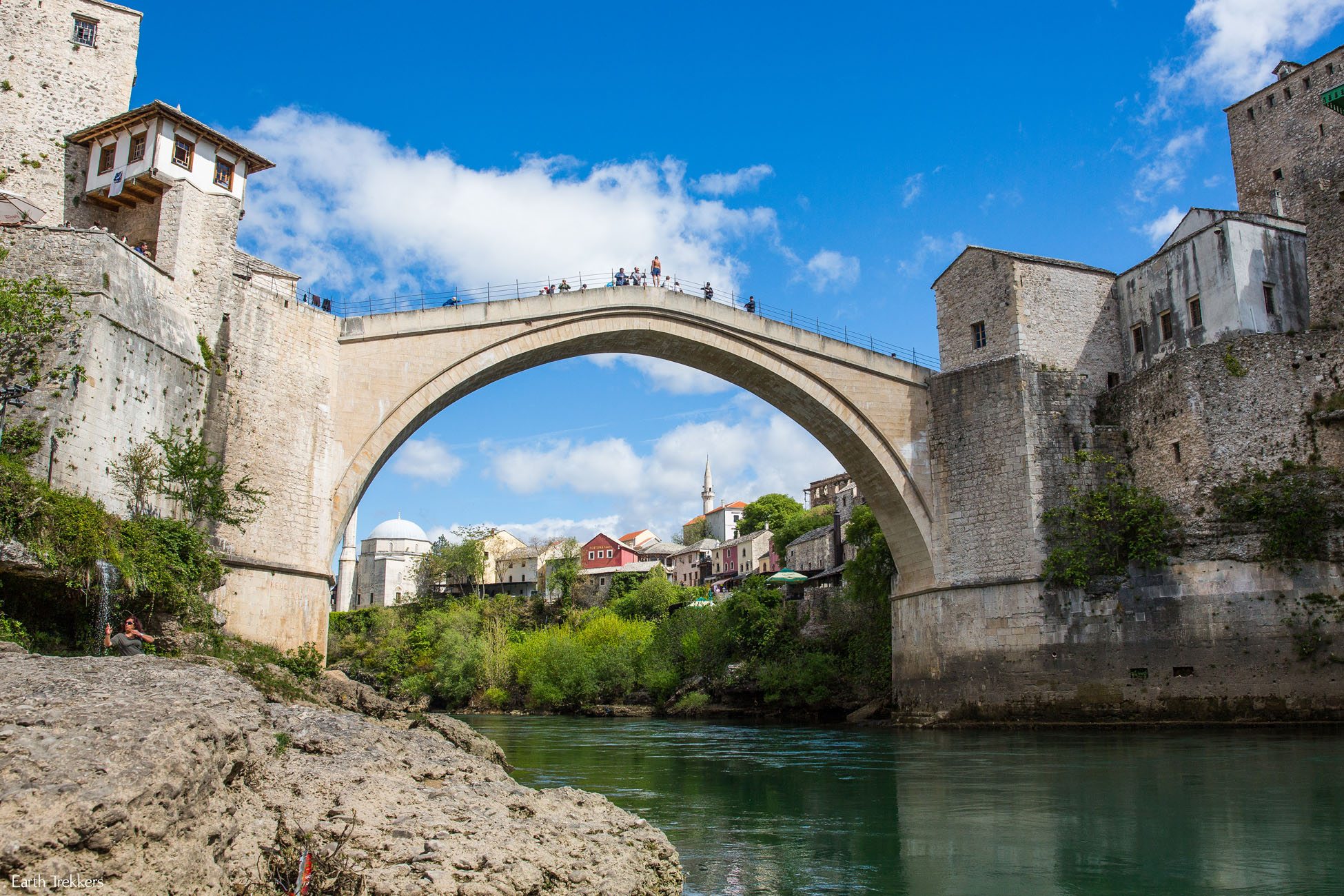 Mostar Old Bridge in April | Earth Trekkers