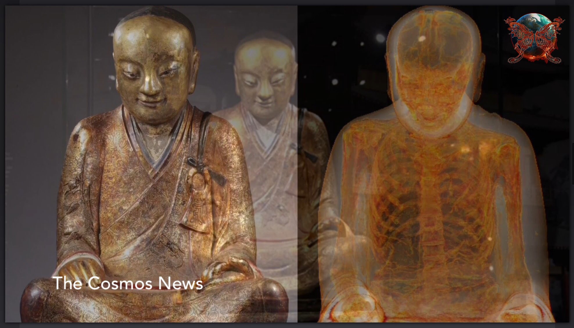 1,000-Year-Old Human Body Found in Buddha Statue - YouTube