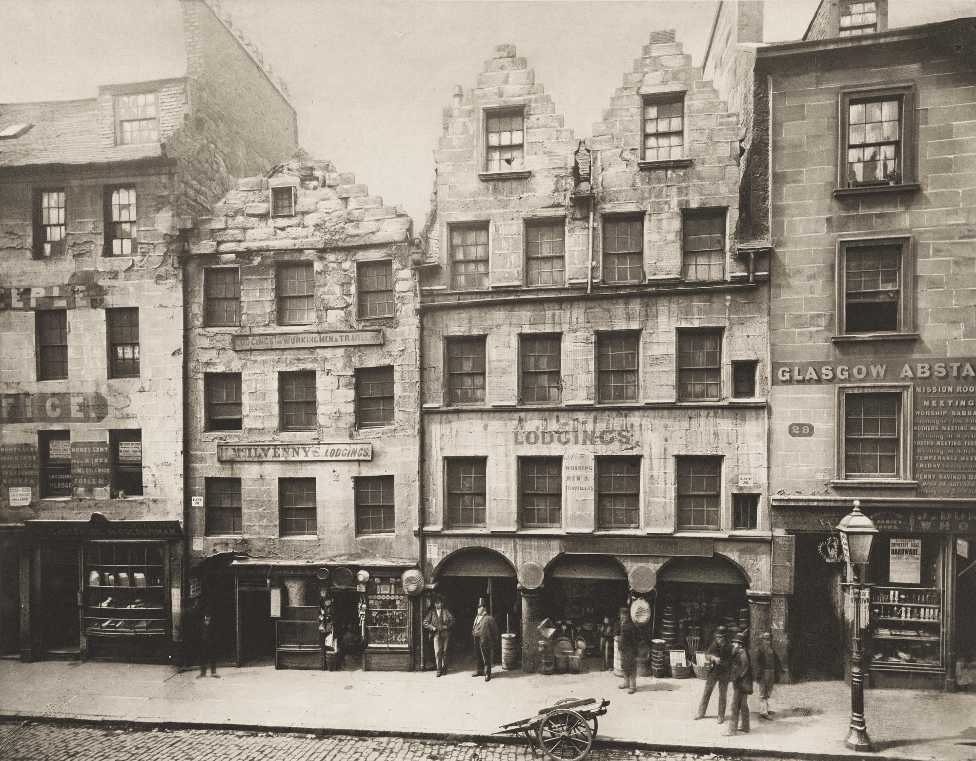 Thomas Annan. Old Buildings in High Street. 1868 | MoMA