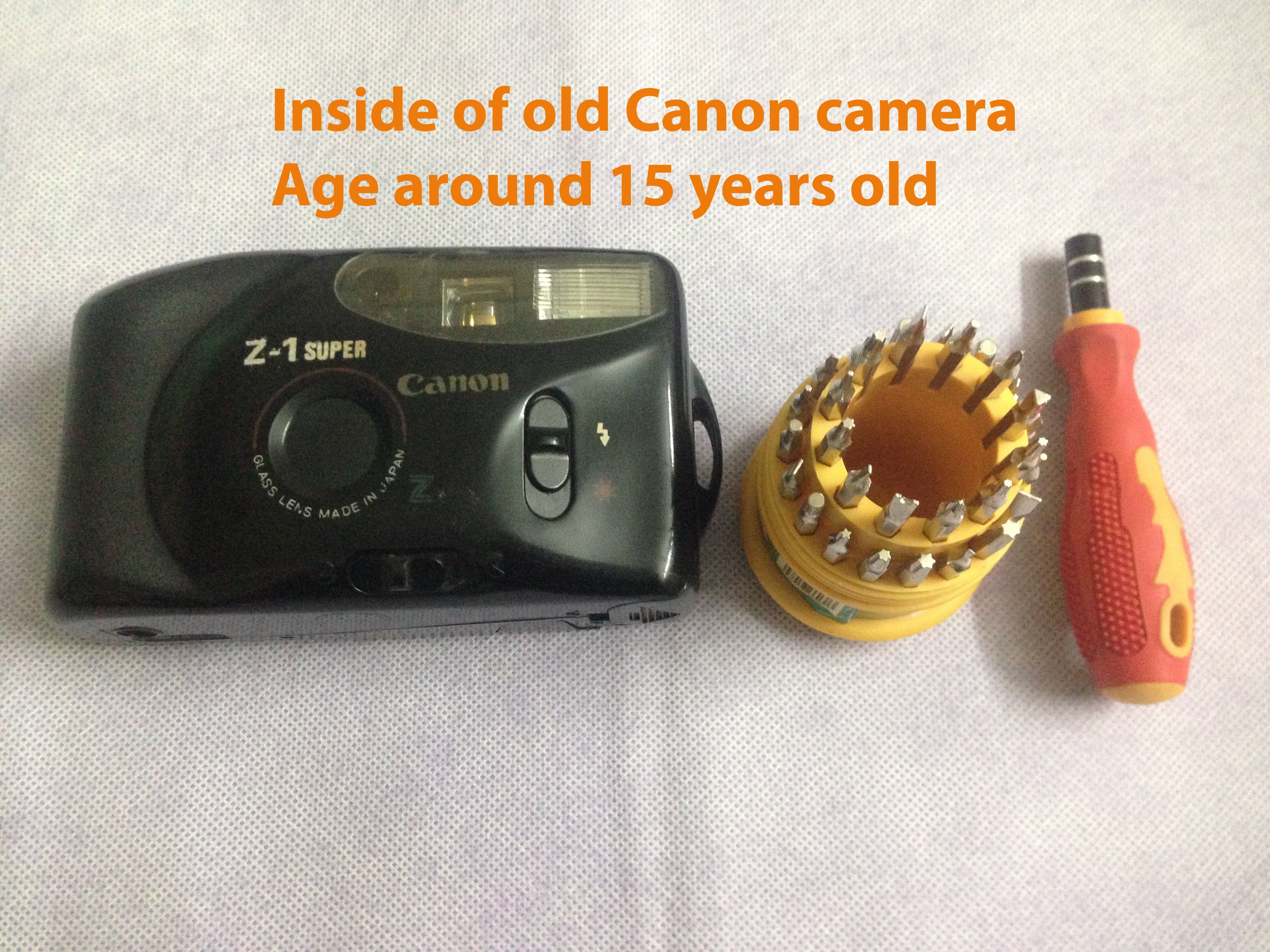 Canon Camera | Old camera | Camera inside | manual camera #2 - YouTube
