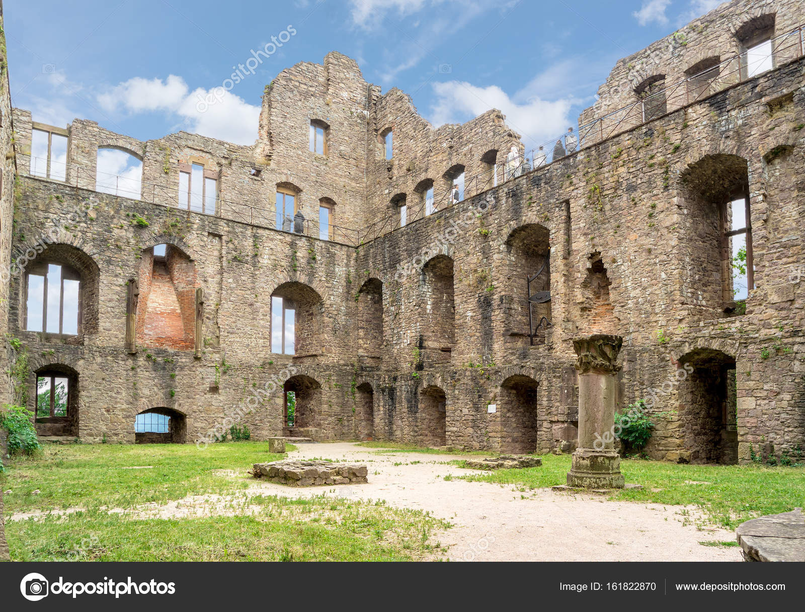 Old Castle ruins, Baden-Baden, Germany — Stock Photo © g215 #161822870