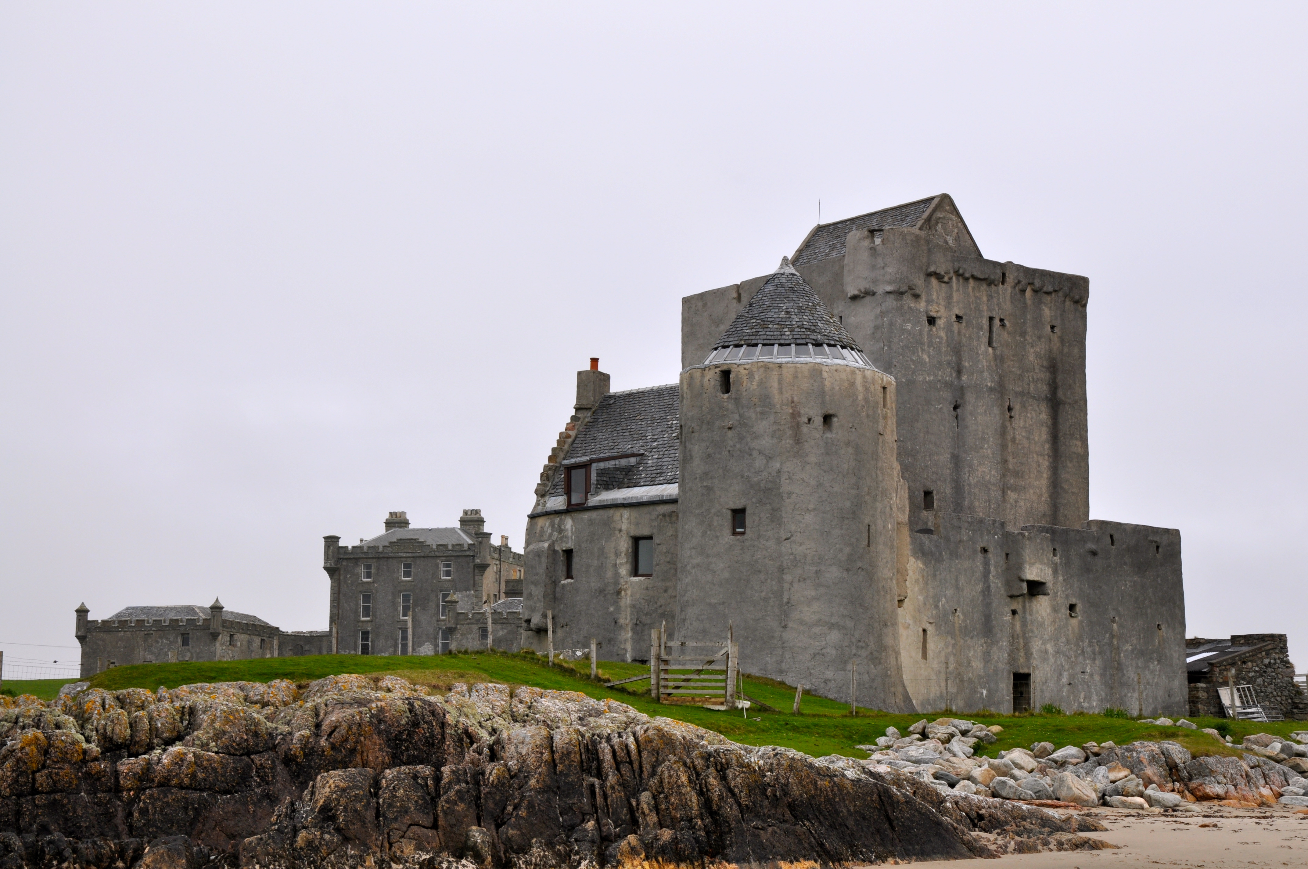 The Old Breachacha Castle on the Isle of Coll, Scotland | Echoes of ...