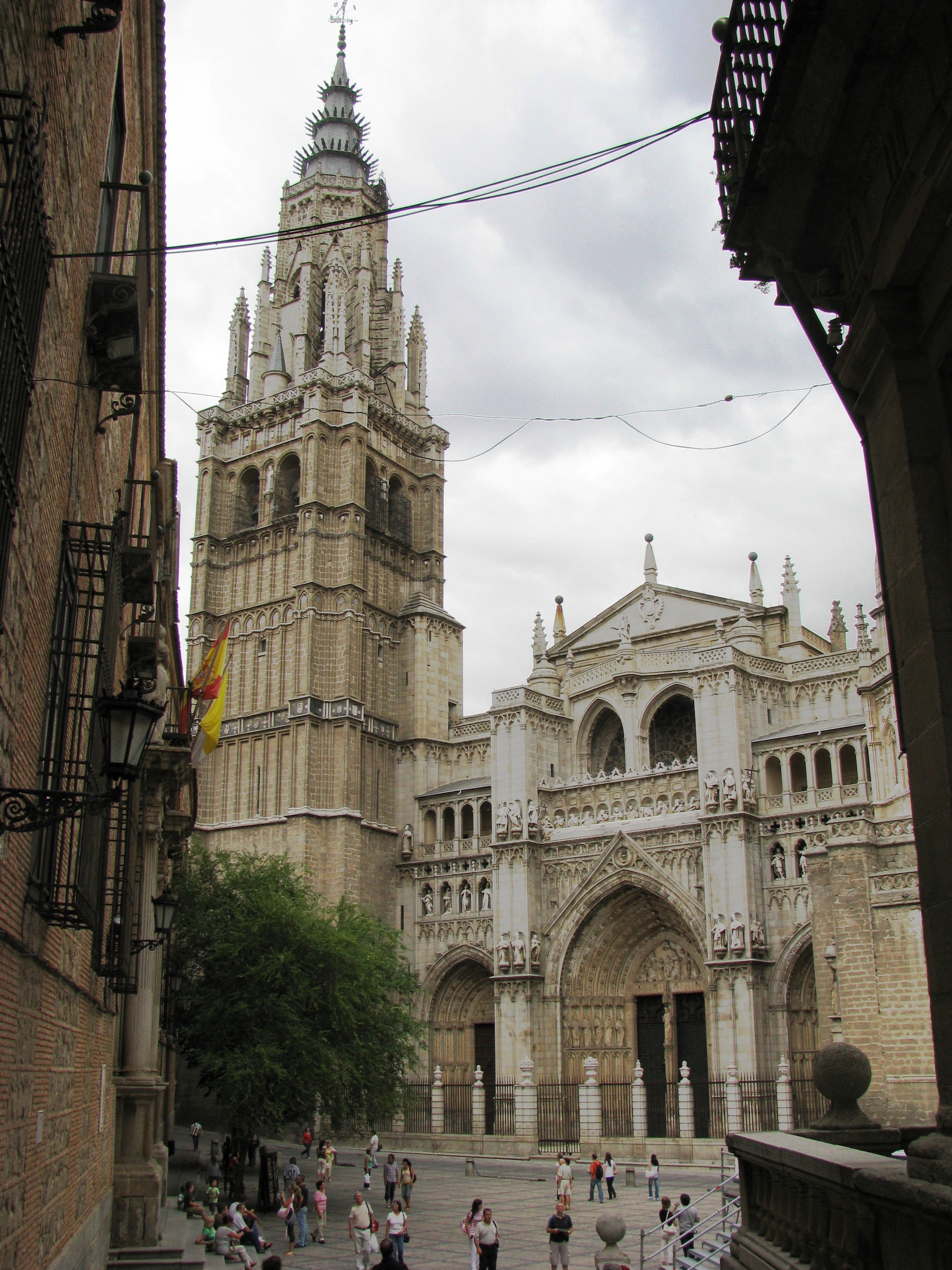 Old cathedral in toledo photo