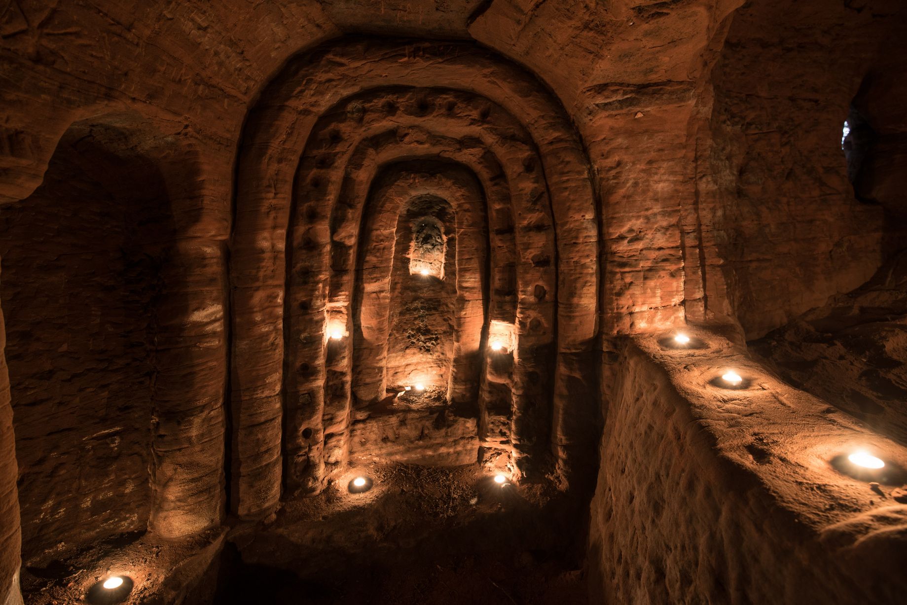 Stunning 700-year-old giant cave used by Knights Templar found ...