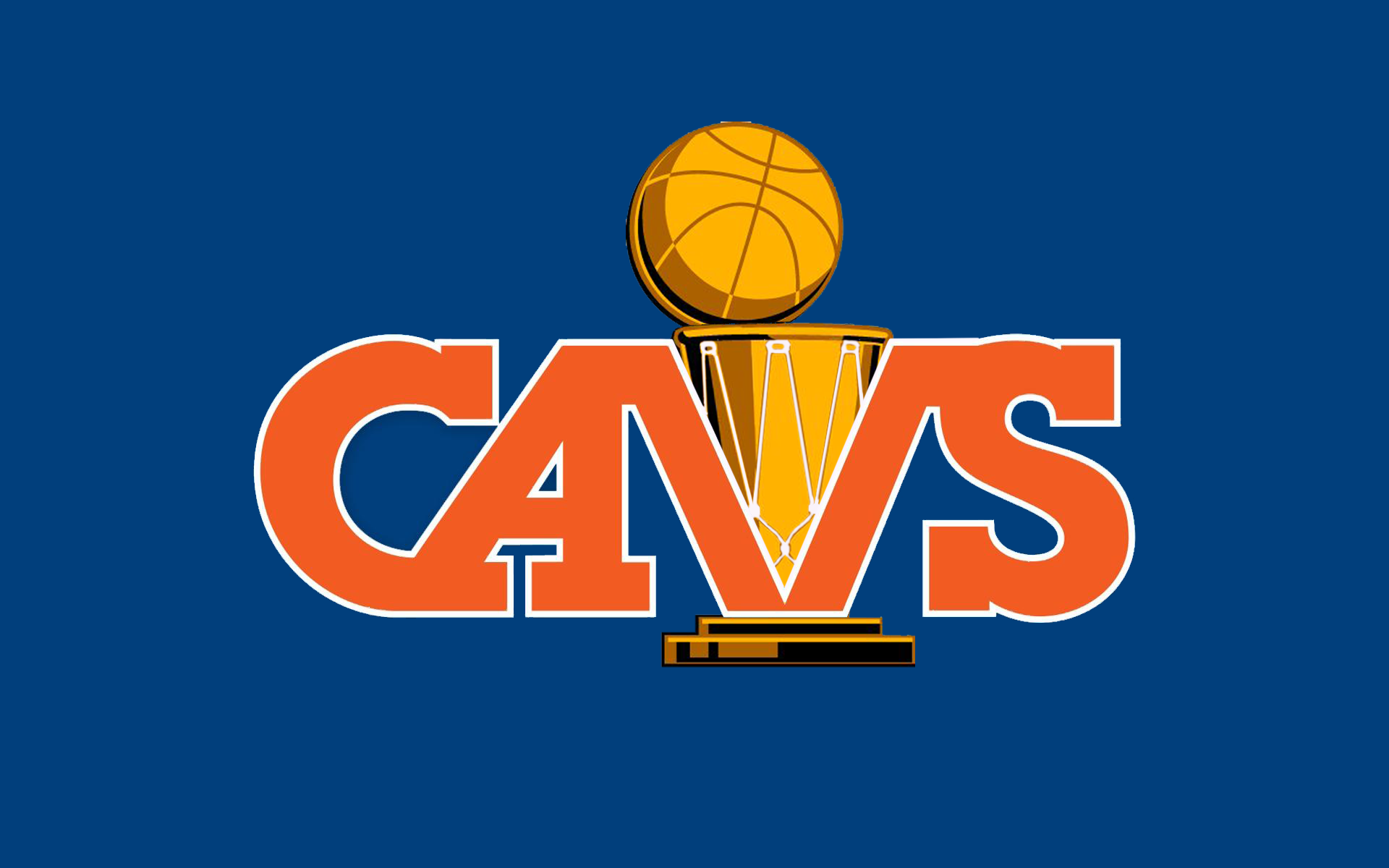 CAVS Old School Logo with NBA Champs Trophy - Imgur