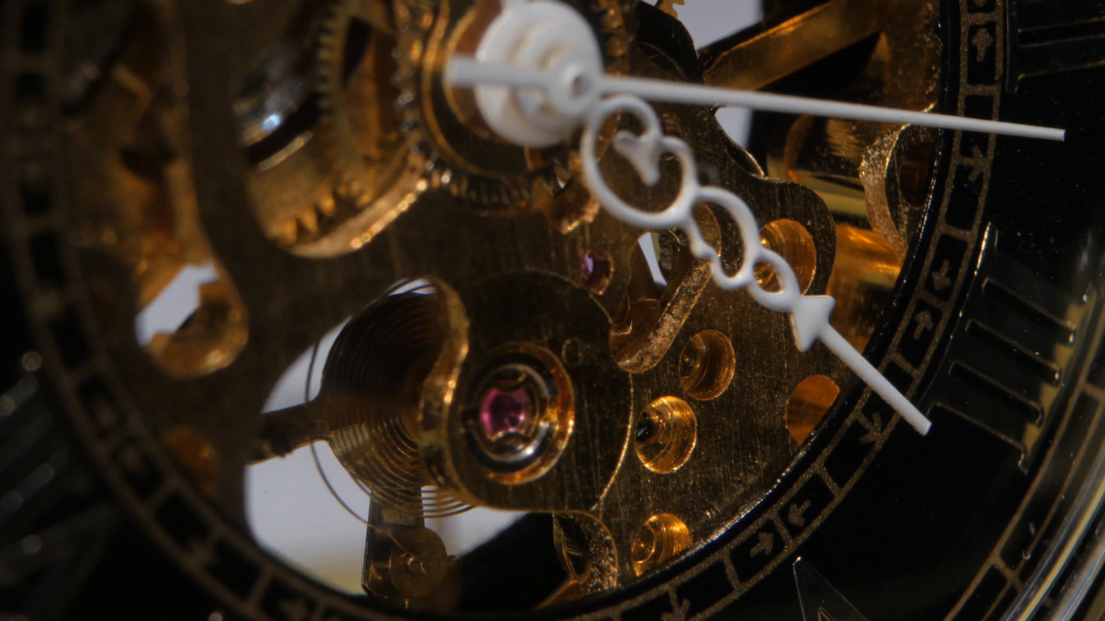 Old clock mechanism. Close up Stock Video Footage - Videoblocks