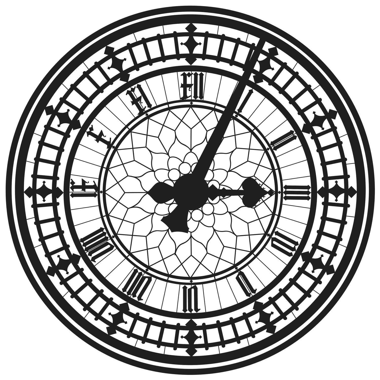 Old Clock Drawing at GetDrawings.com | Free for personal use Old ...