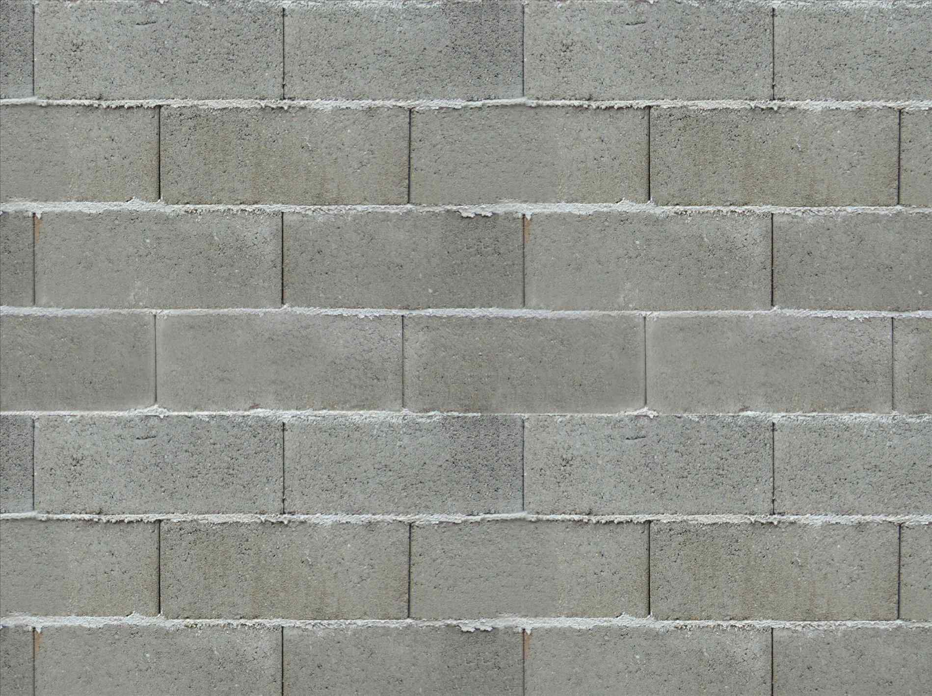 Concrete or cinder block wall texture picture free ...
