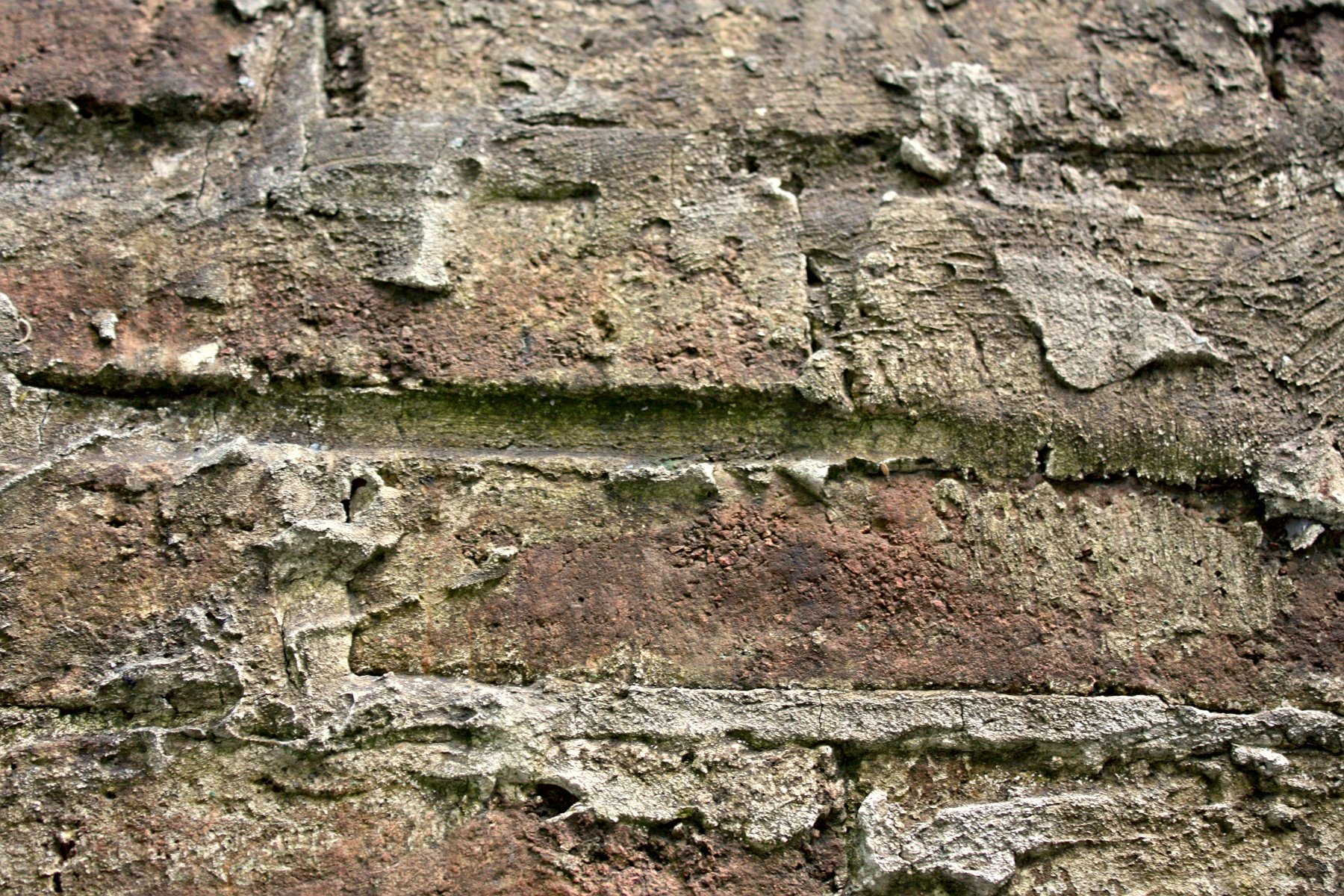 Old dirty brick wall photo