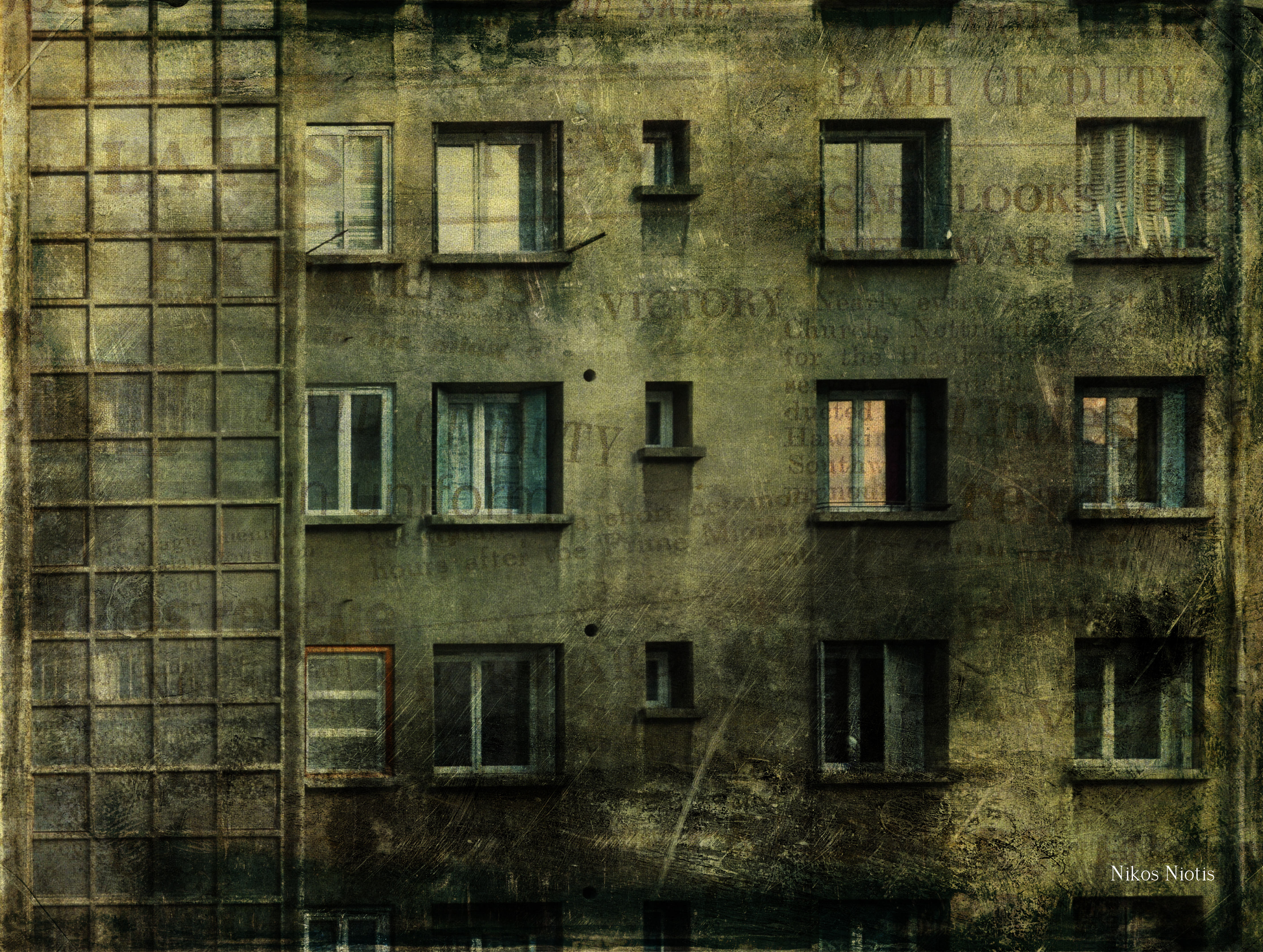 Wallpaper : face, old, window, city, architecture, building, ruin ...