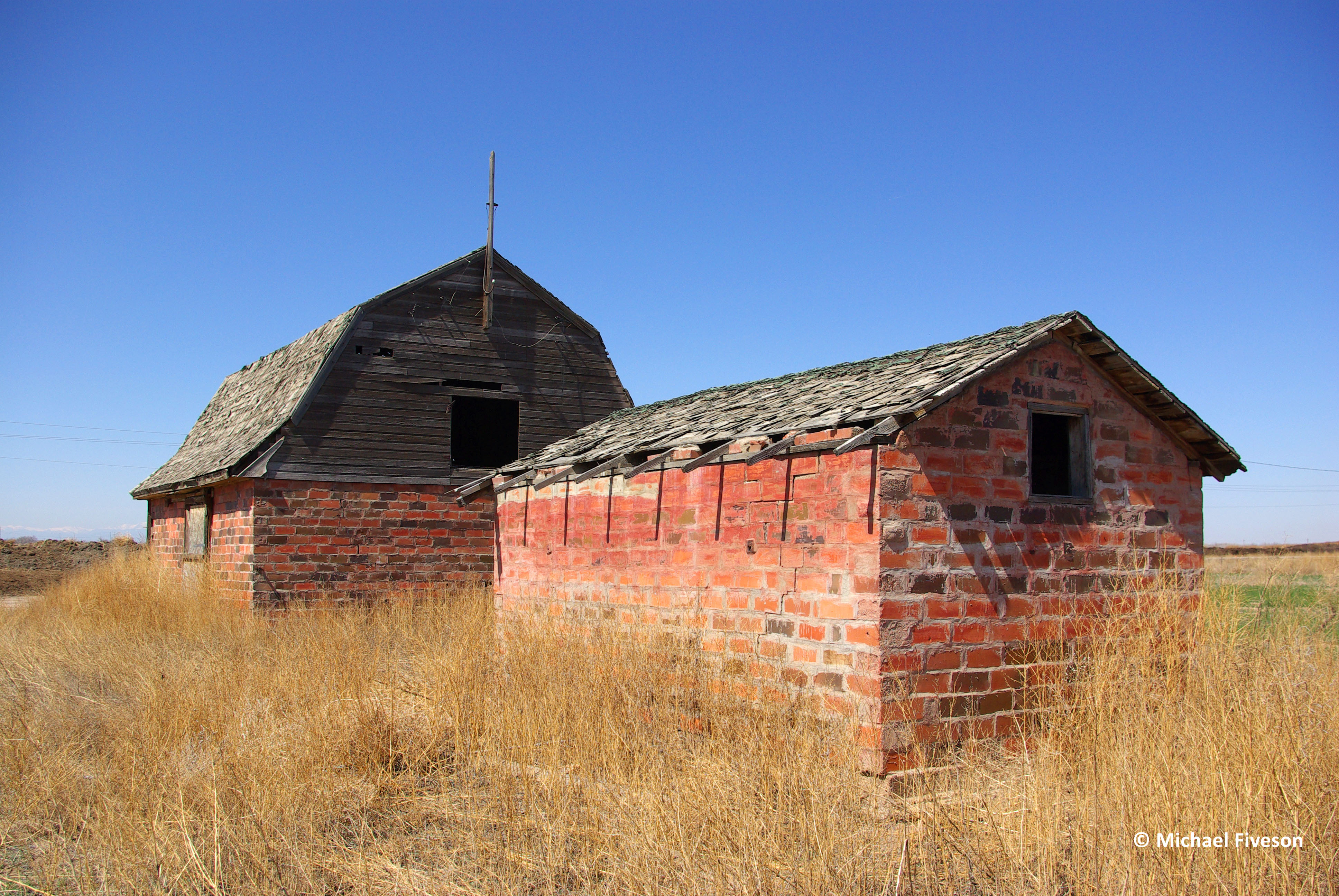 Two Old Farm Buildings | Mike's Look at Life