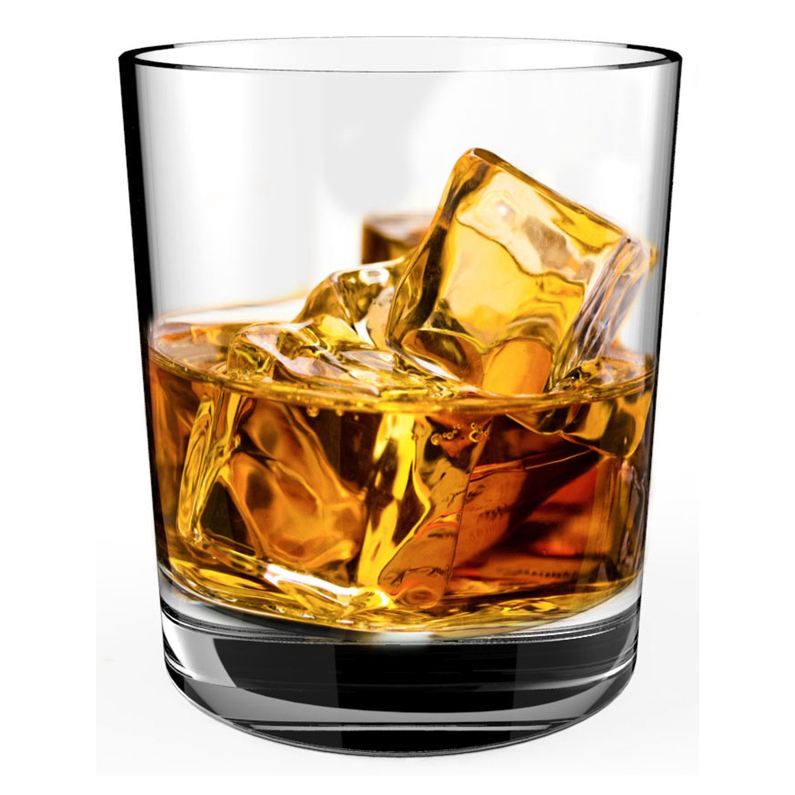 Old Fashion Whiskey Glass - Polycarbonate - 350ml - Pack of 6 ...