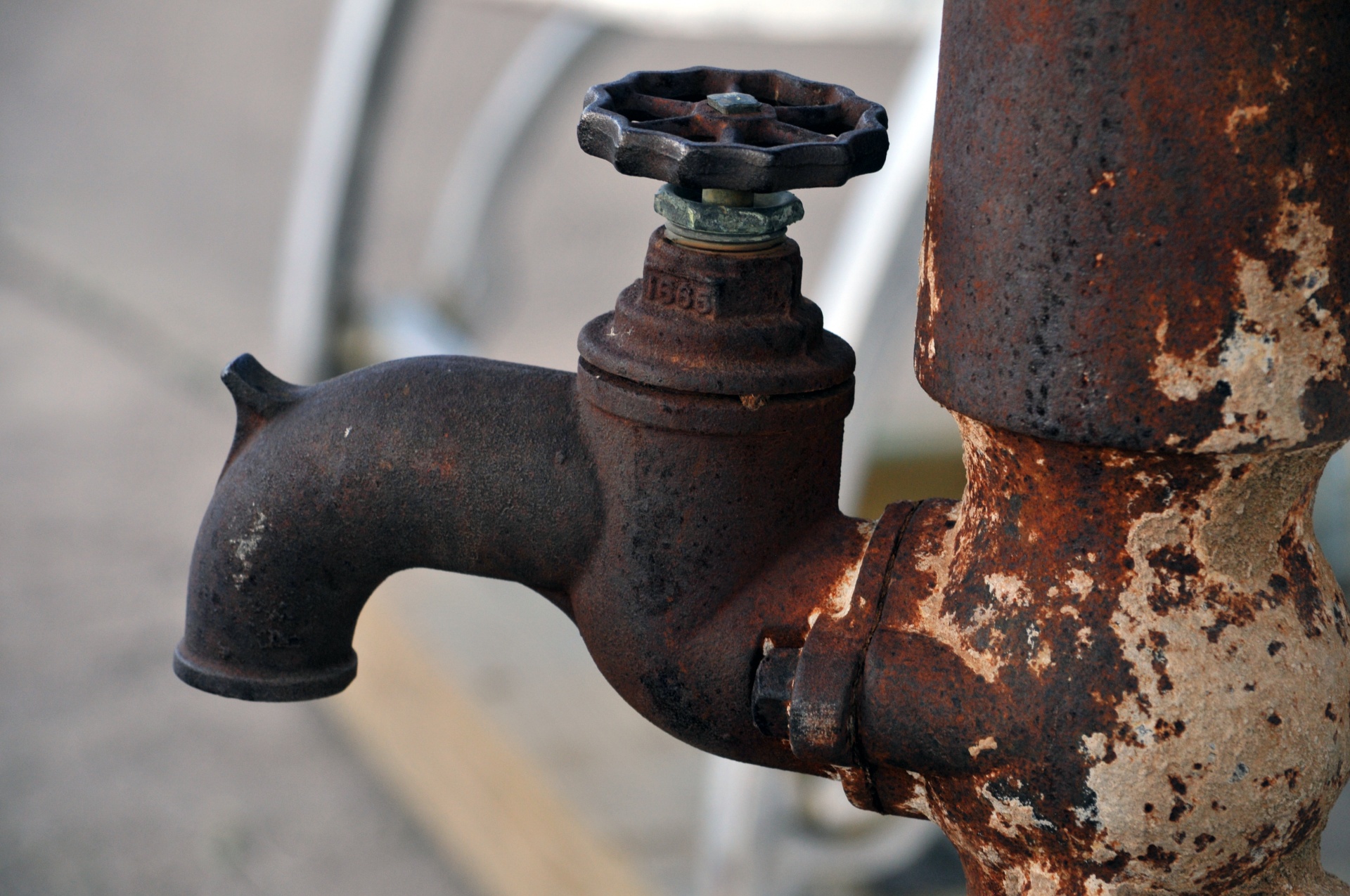 Rusty Old Water Faucet Free Stock Photo - Public Domain Pictures
