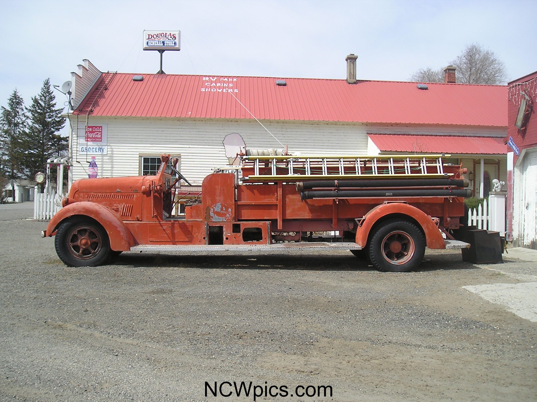 NCW Photo of the Week: An Old Fire Truck In The Town Of Douglas ...