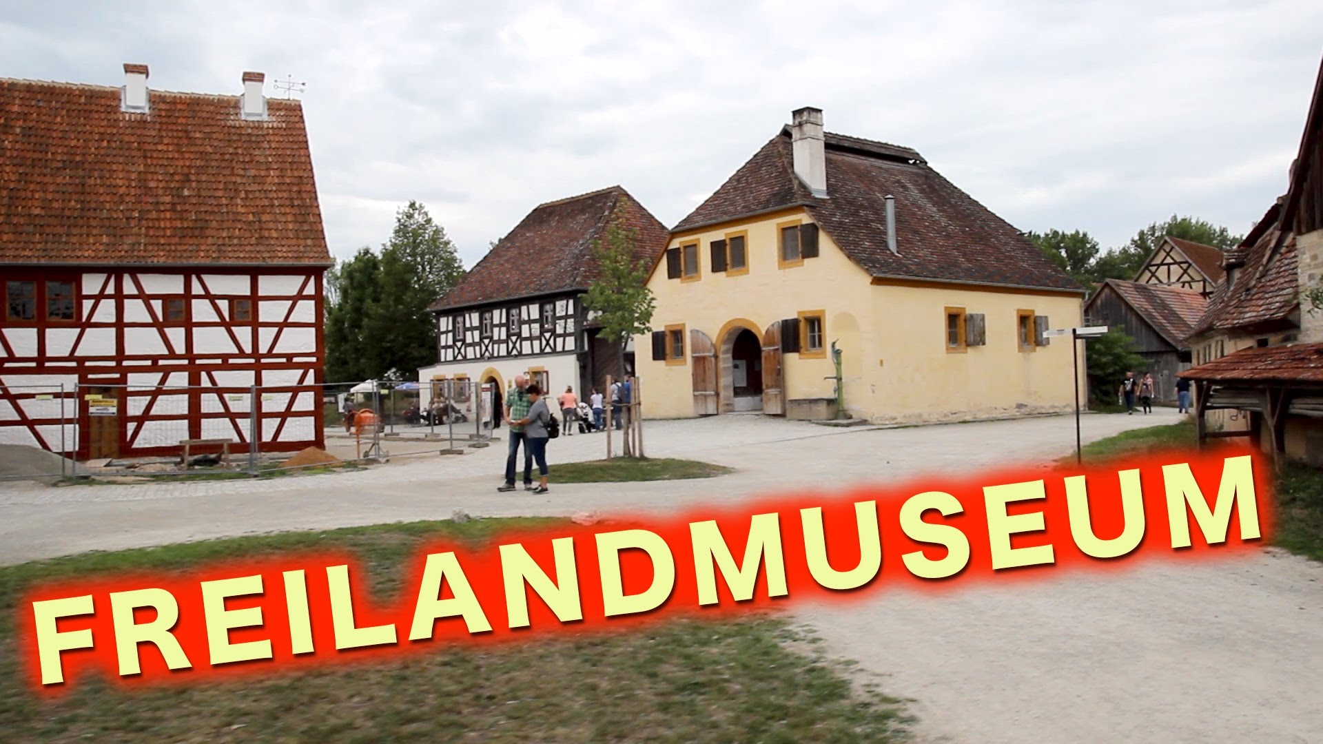 Old German Houses at Freilandmuseum Bad Windsheim - A German Life ...
