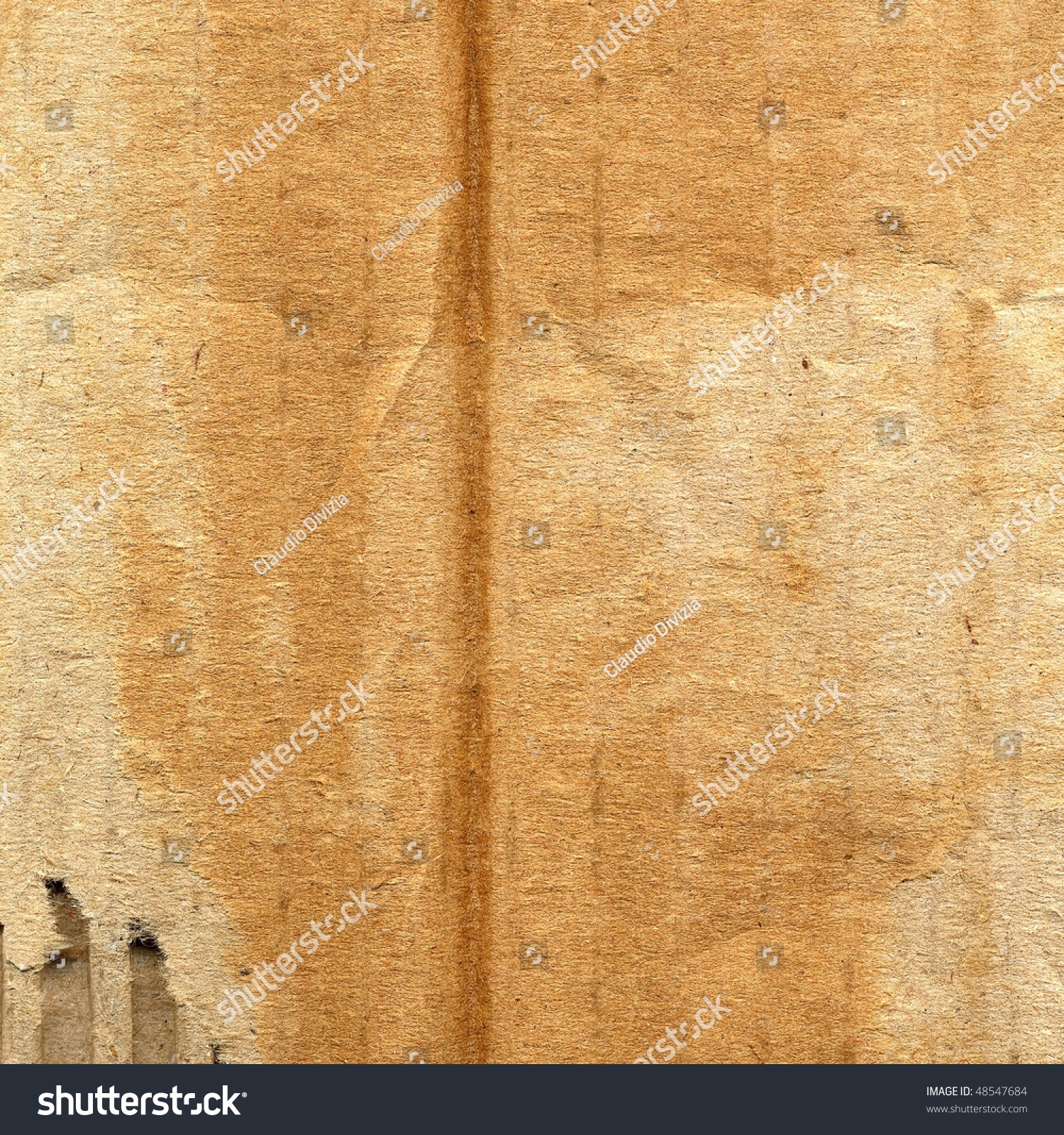 Old Grunge Corrugated Cardboard Useful Background Stock Photo ...