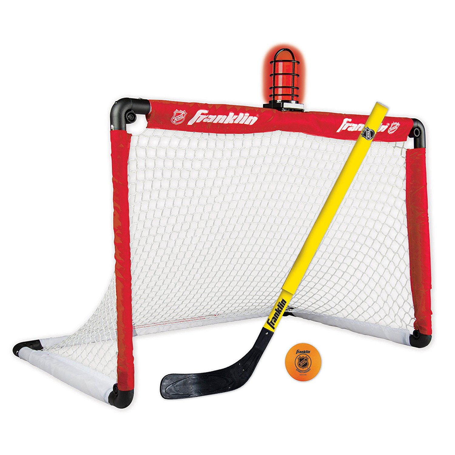 Amazon.com: Franklin Sports NHL League Logo Light It Up Hockey Goal ...