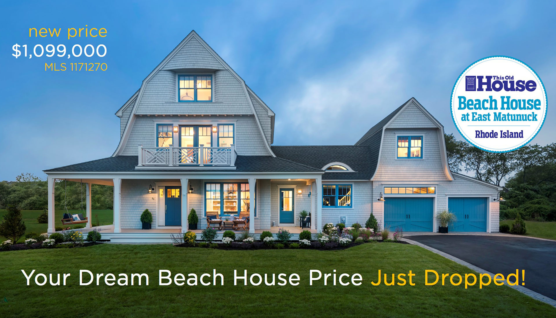 2017 This Old House 2017 Beach House is for Sale in Rhode Island!