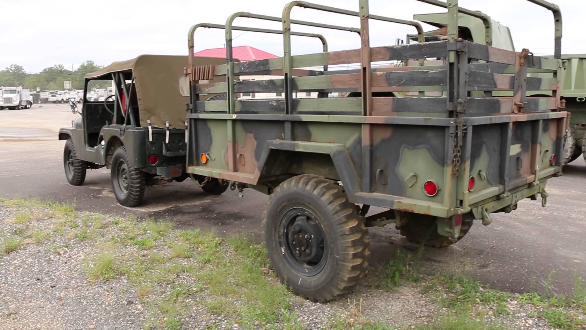 Old Military Jeep - YouTube