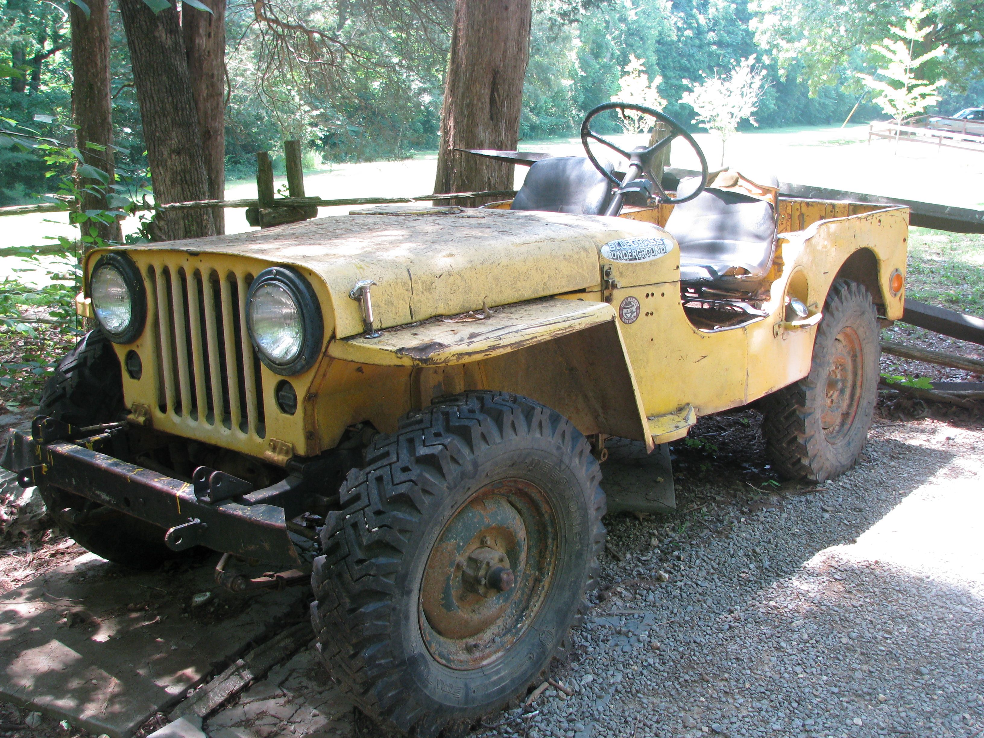 Old Yellow Jeep | Vintage Jeep | Pinterest | Jeeps, Vintage jeep and ...