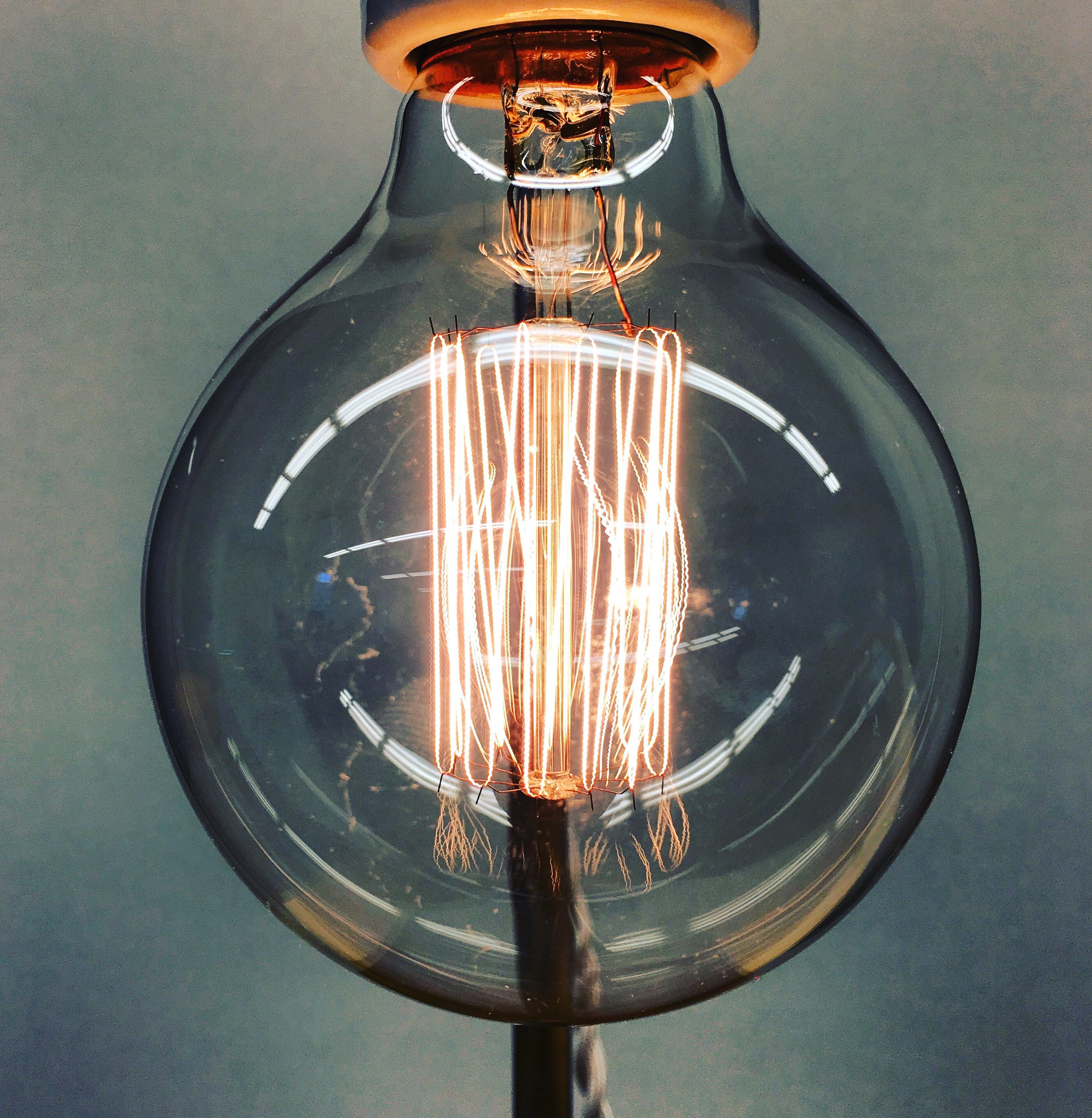 Free picture: light bulb, electricity, macro, light, old, lamp