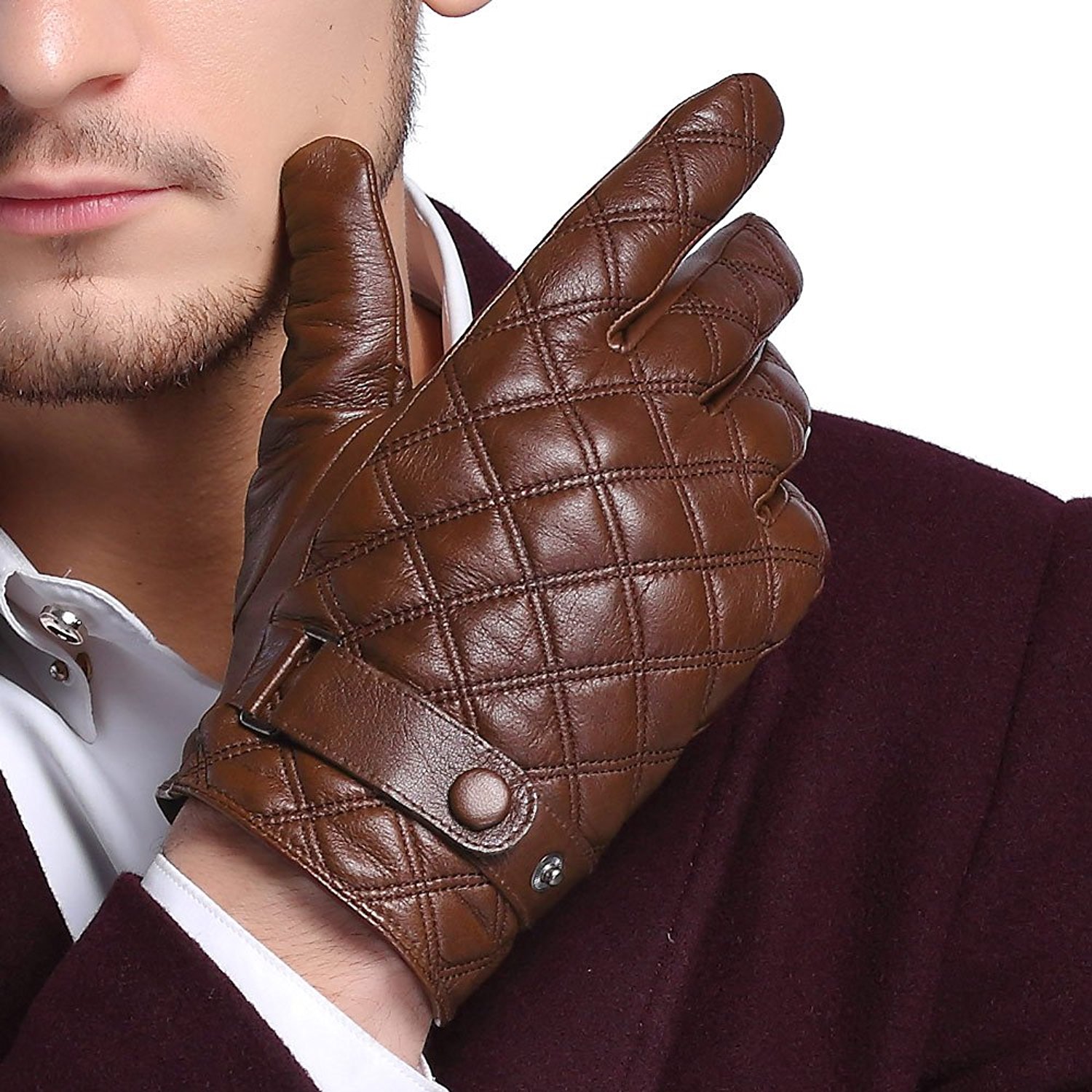 History of Vintage Men's Gloves - 1900 to 1960s