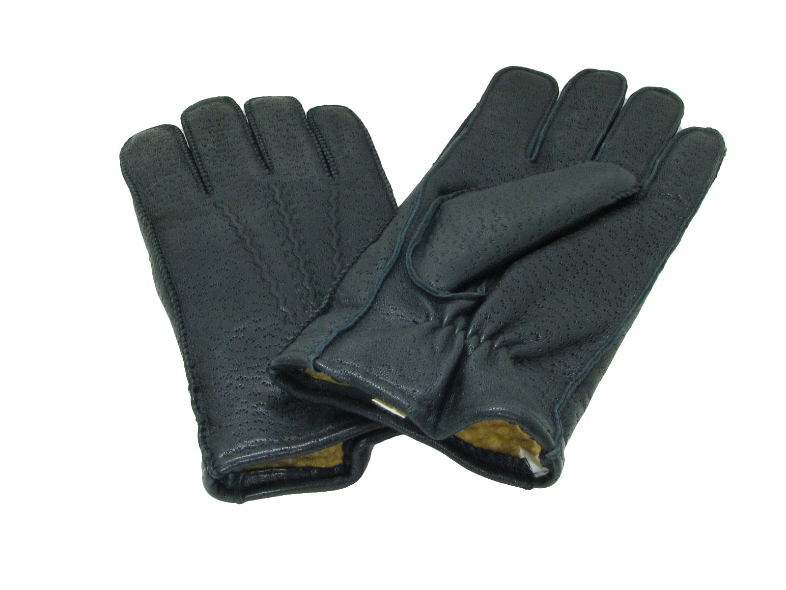 Retro 1960s Gloves: 60s -Made in Philippines- Mens New-Old black ...