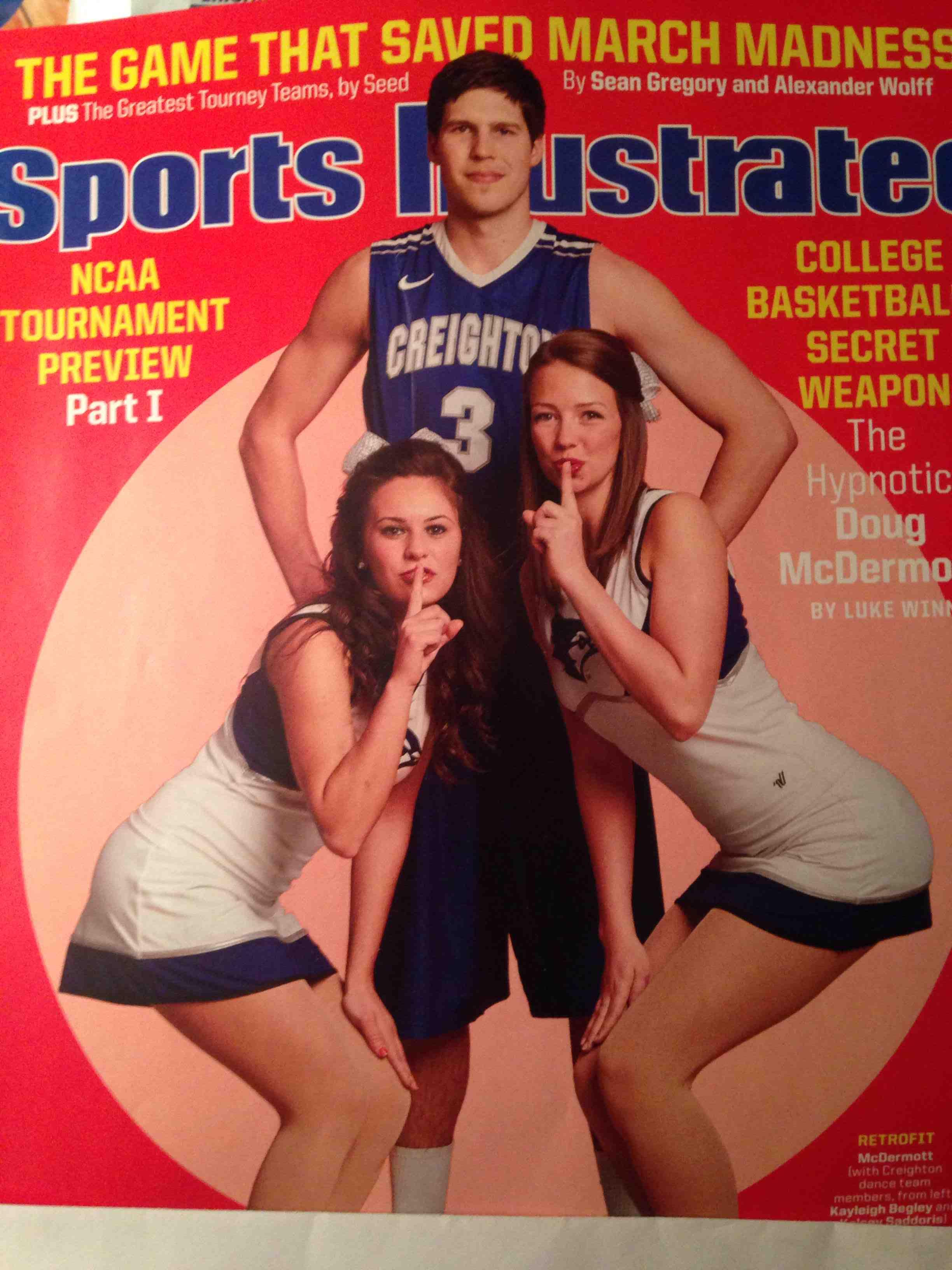 Going through old magazines and our man McBuckets is on a cover ...