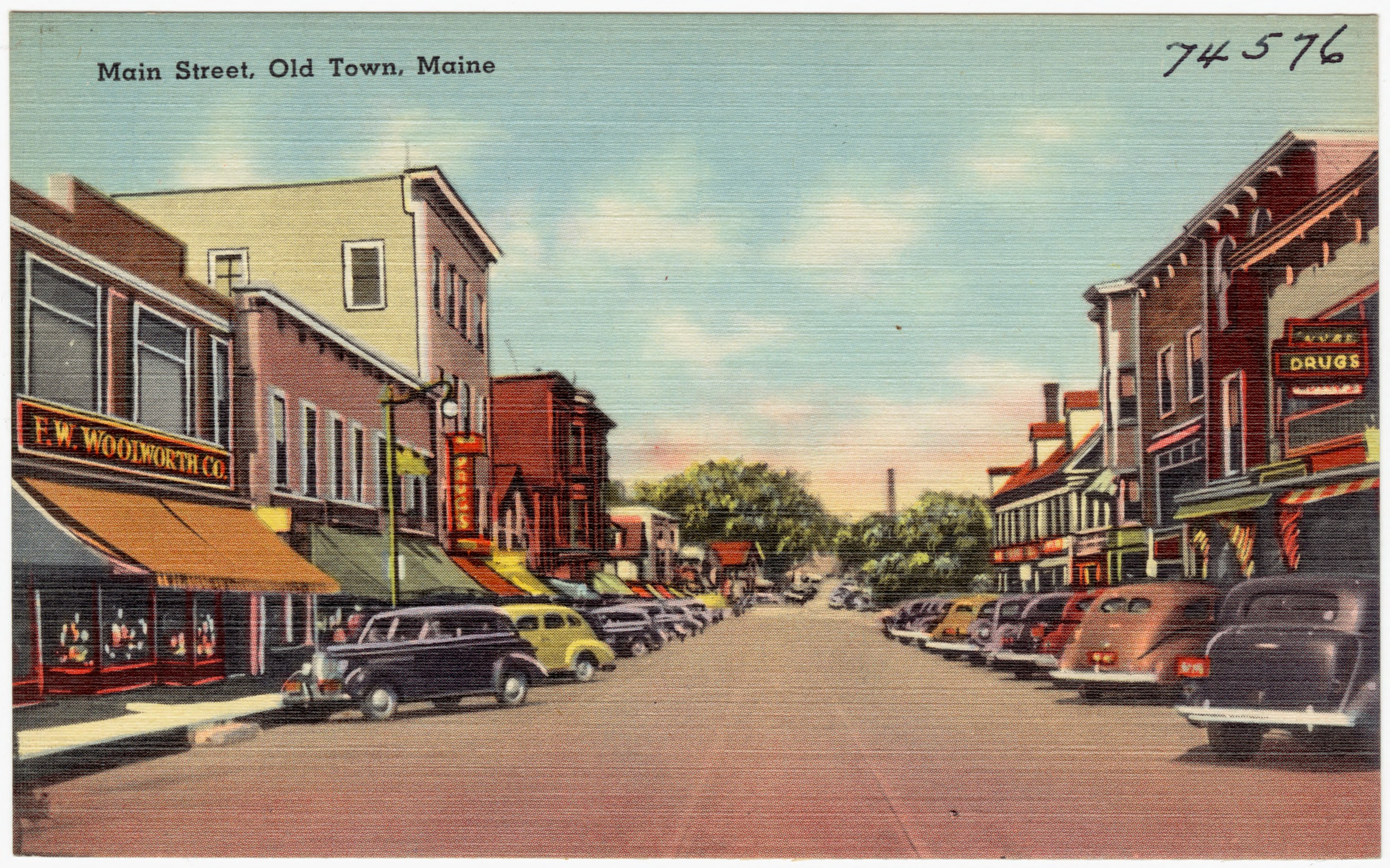 File:Main Street, Old Town, Maine (74576).jpg - Wikimedia Commons