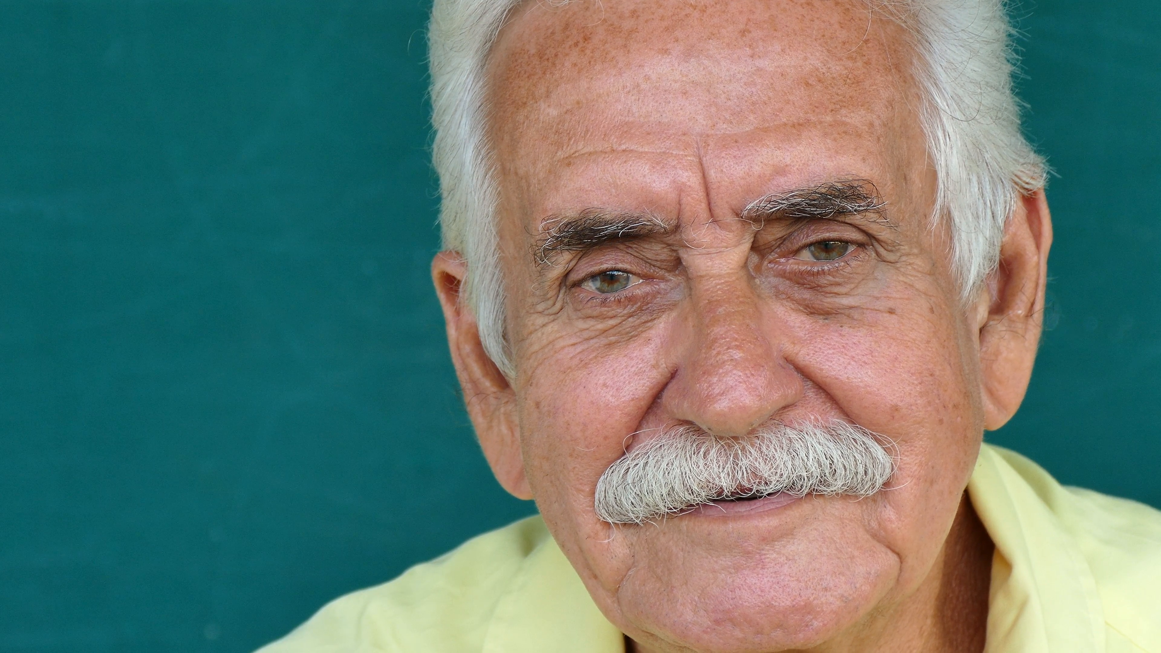 4 Hispanic People Portrait Happy Old Man Smiling At Camera Stock ...