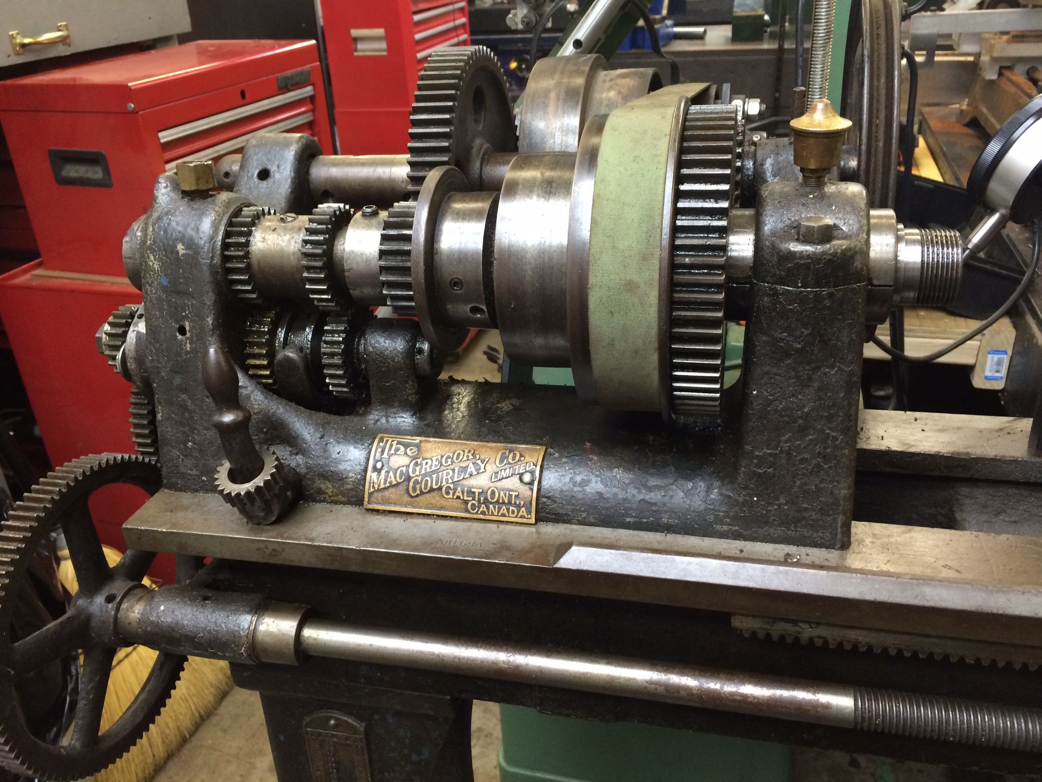 New Lathe...about 110 years old! http://www.practicalmachinist.com ...