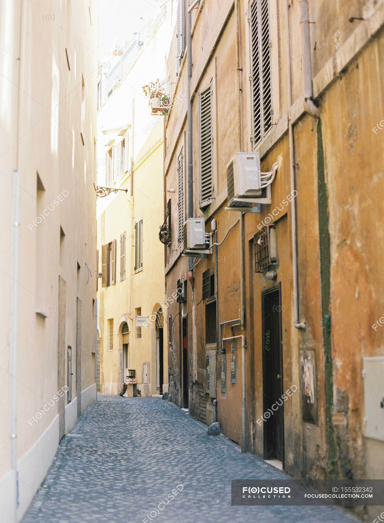 Old narrow street — Stock Photo | #155532342