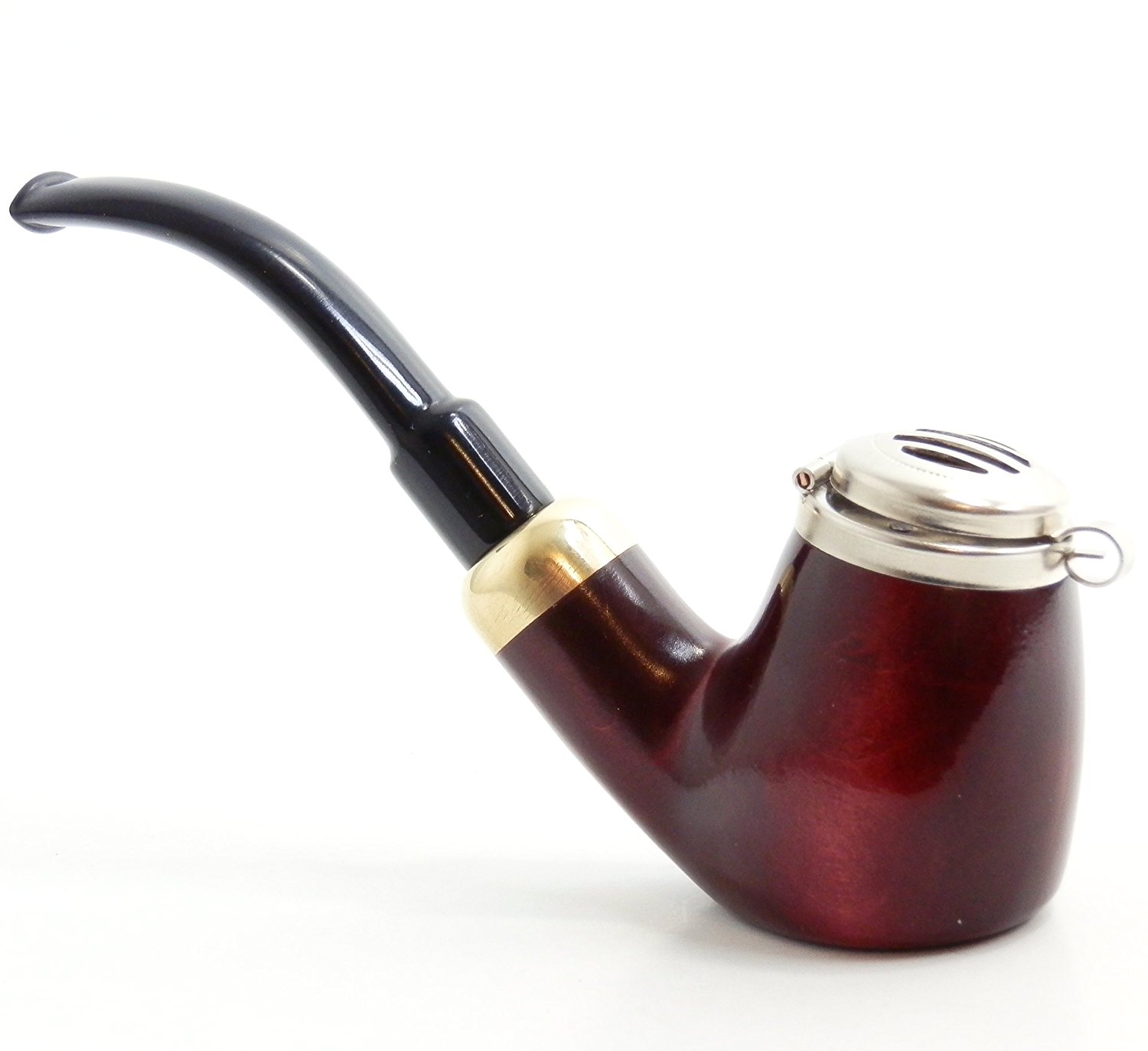 Amazon.com: Mr. Brog Full Bent Smoking Tobacco Pipe - Model No: 21 ...