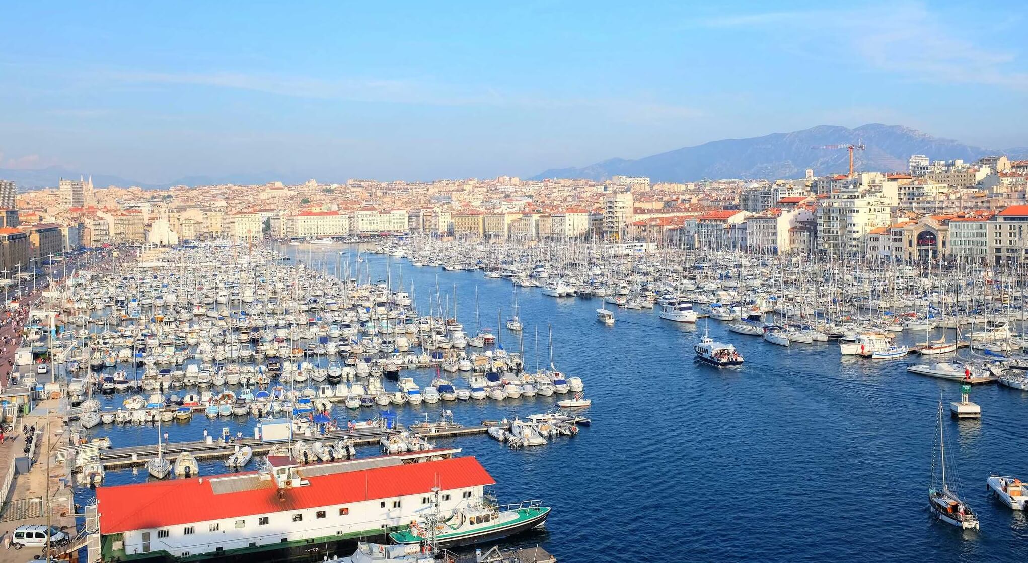The Old Port at France's Oldest City, Marseille