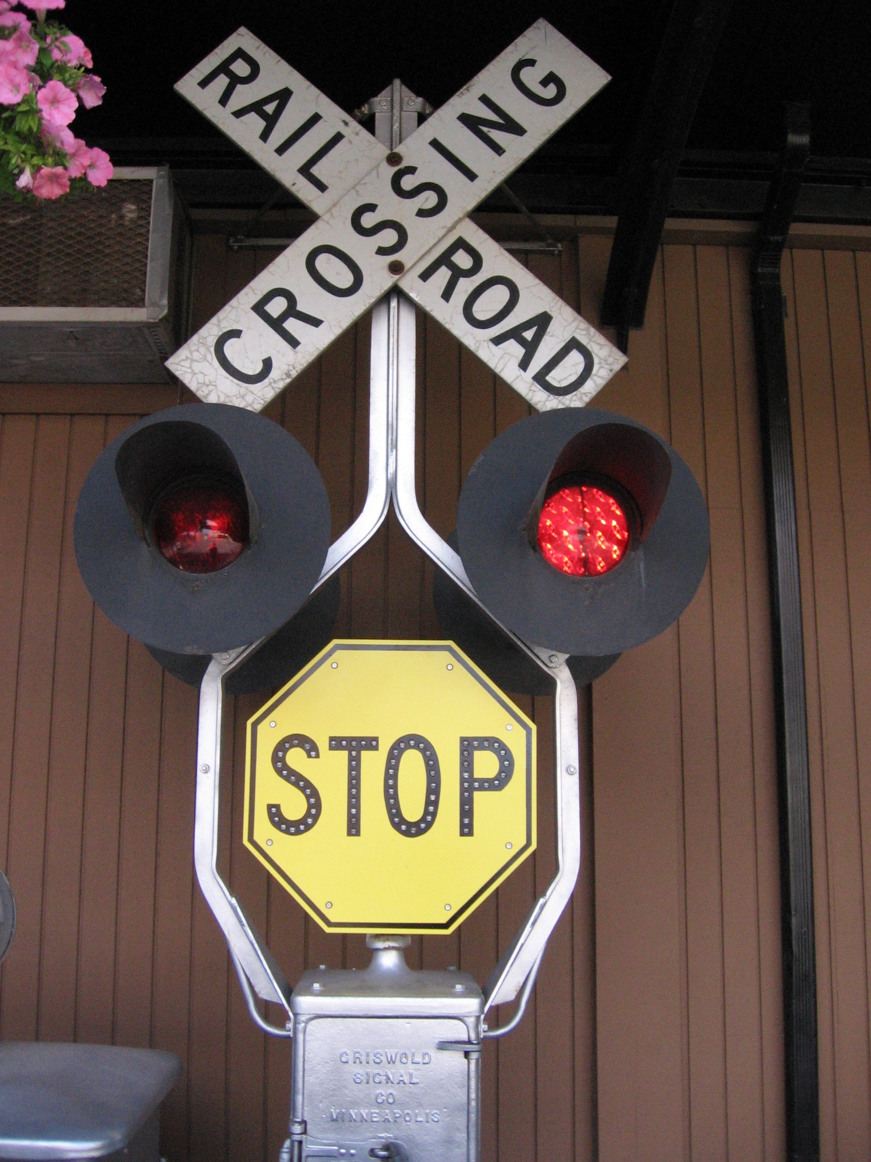 Railroad Crossing signs in various shapes and sizes - (RR X-ING)
