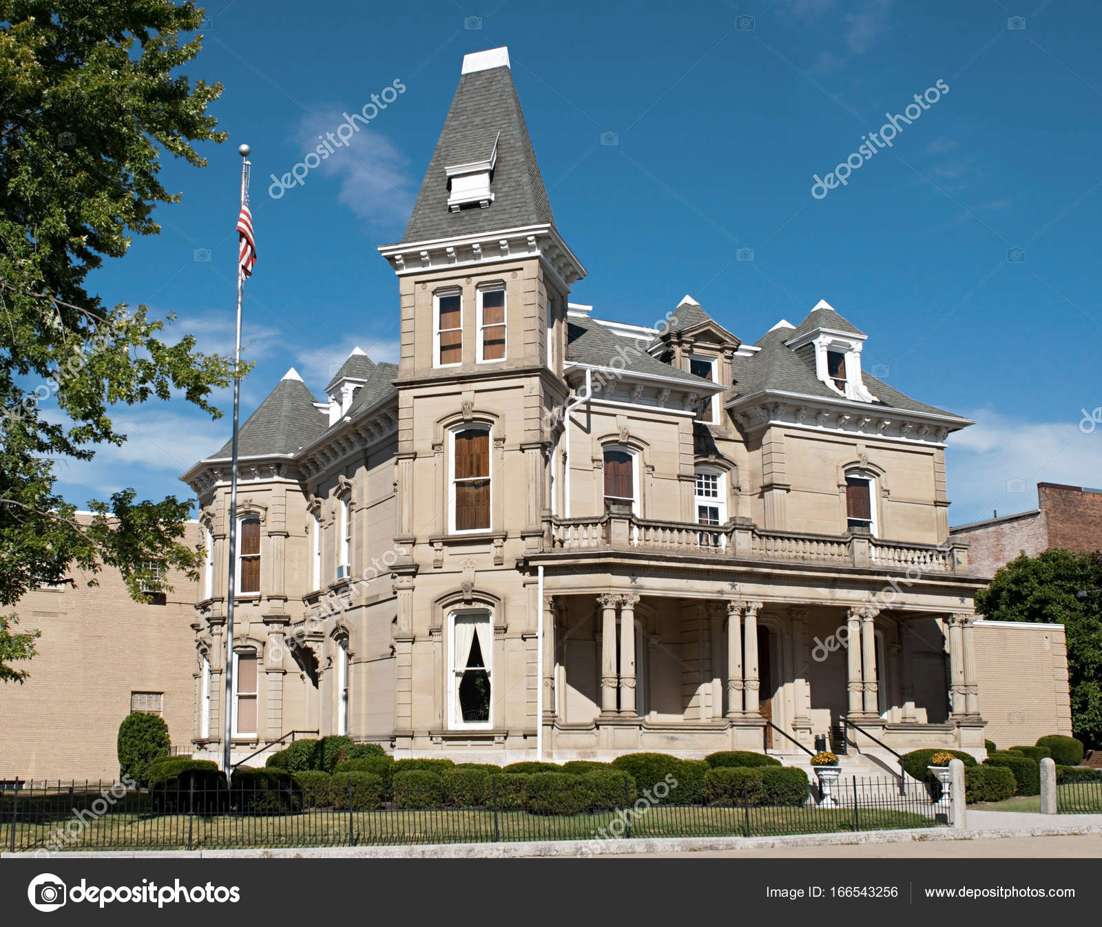 Old Mansion Residence — Stock Photo © Lawcain #166543256