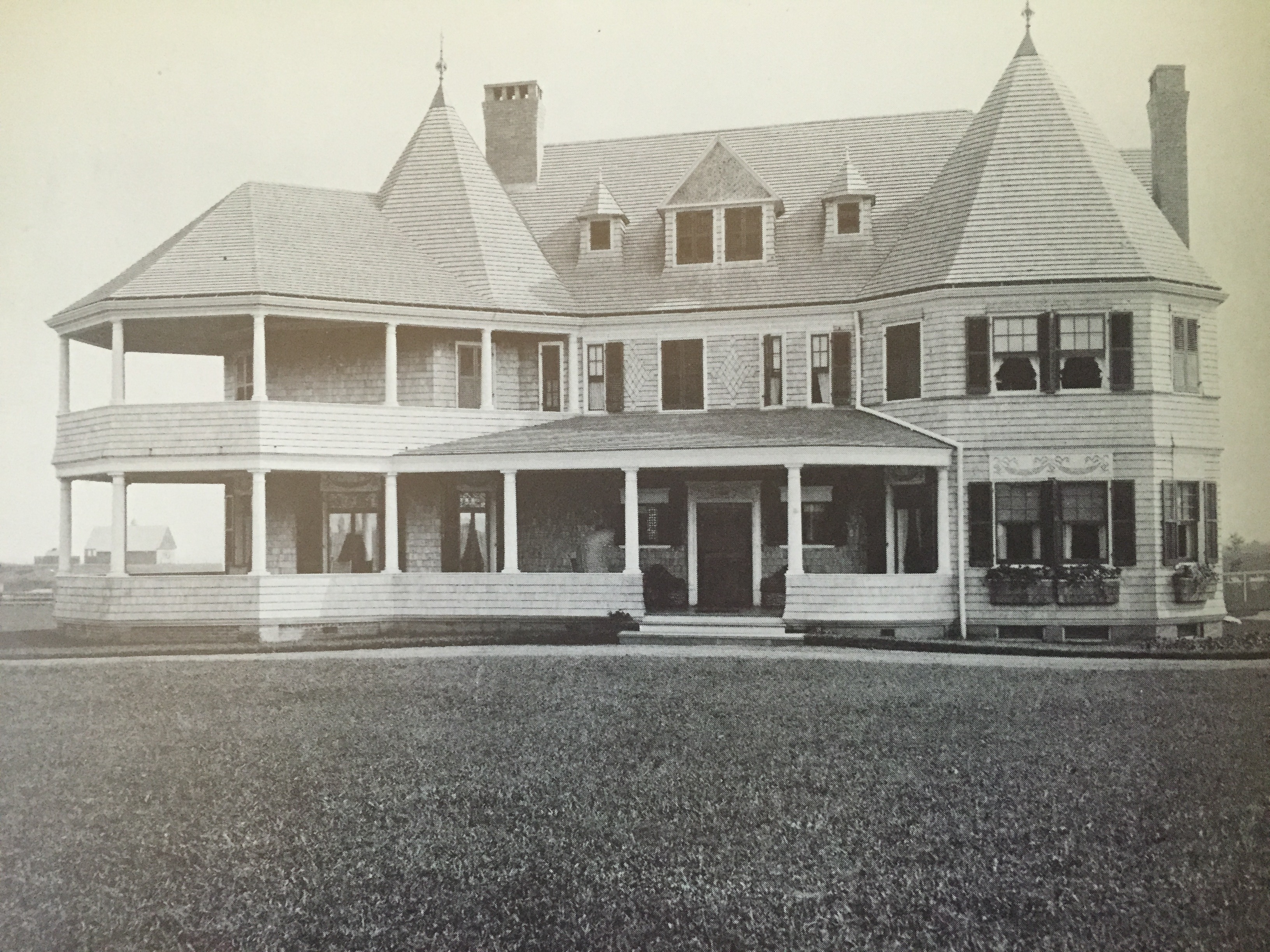 Before and After ~ Cook Residence c. 1885 Long Branch NJ - Old ...