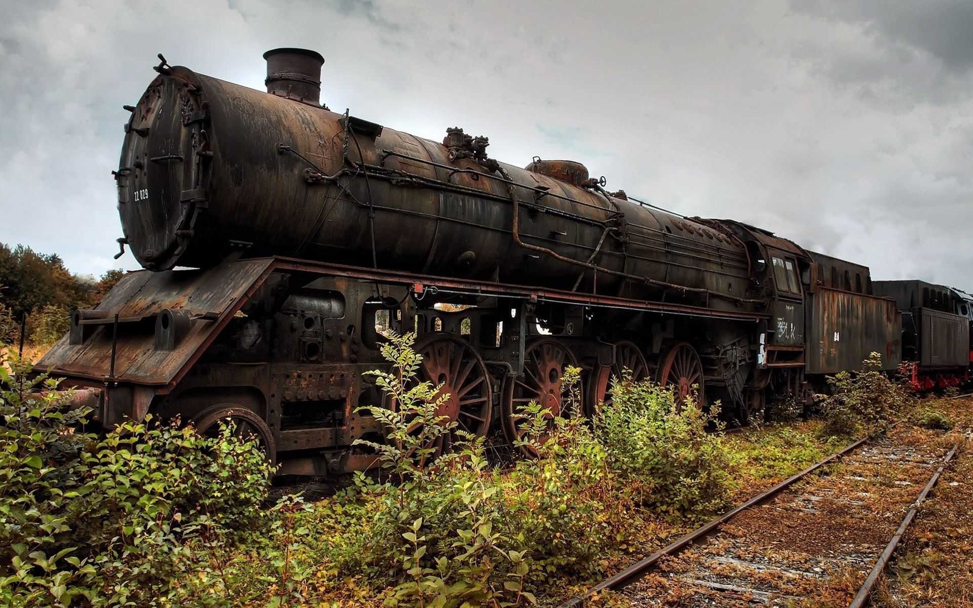 Old Rusty Trains | HD Nature Wallpapers for Mobile and Desktop