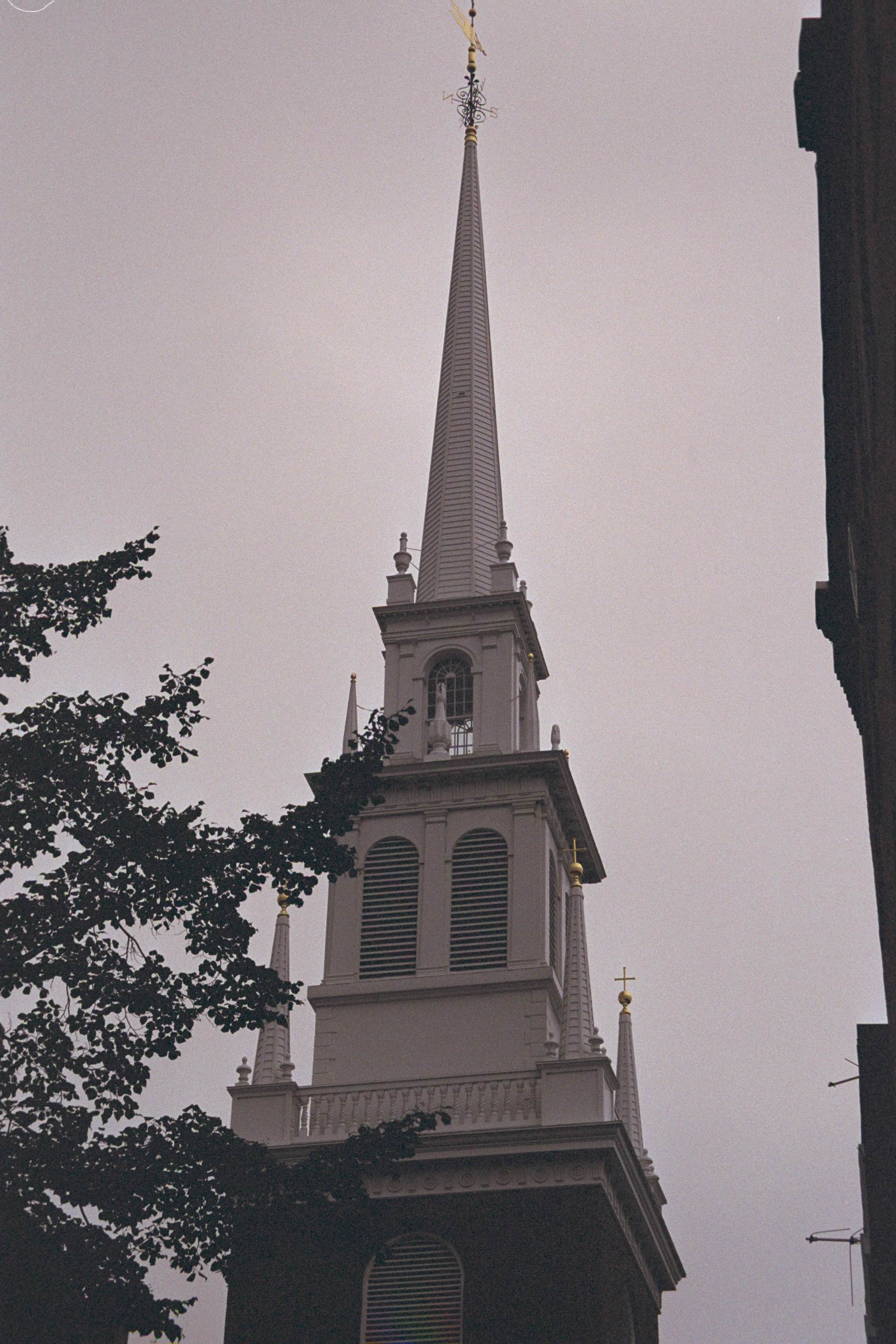 Old steeple photo