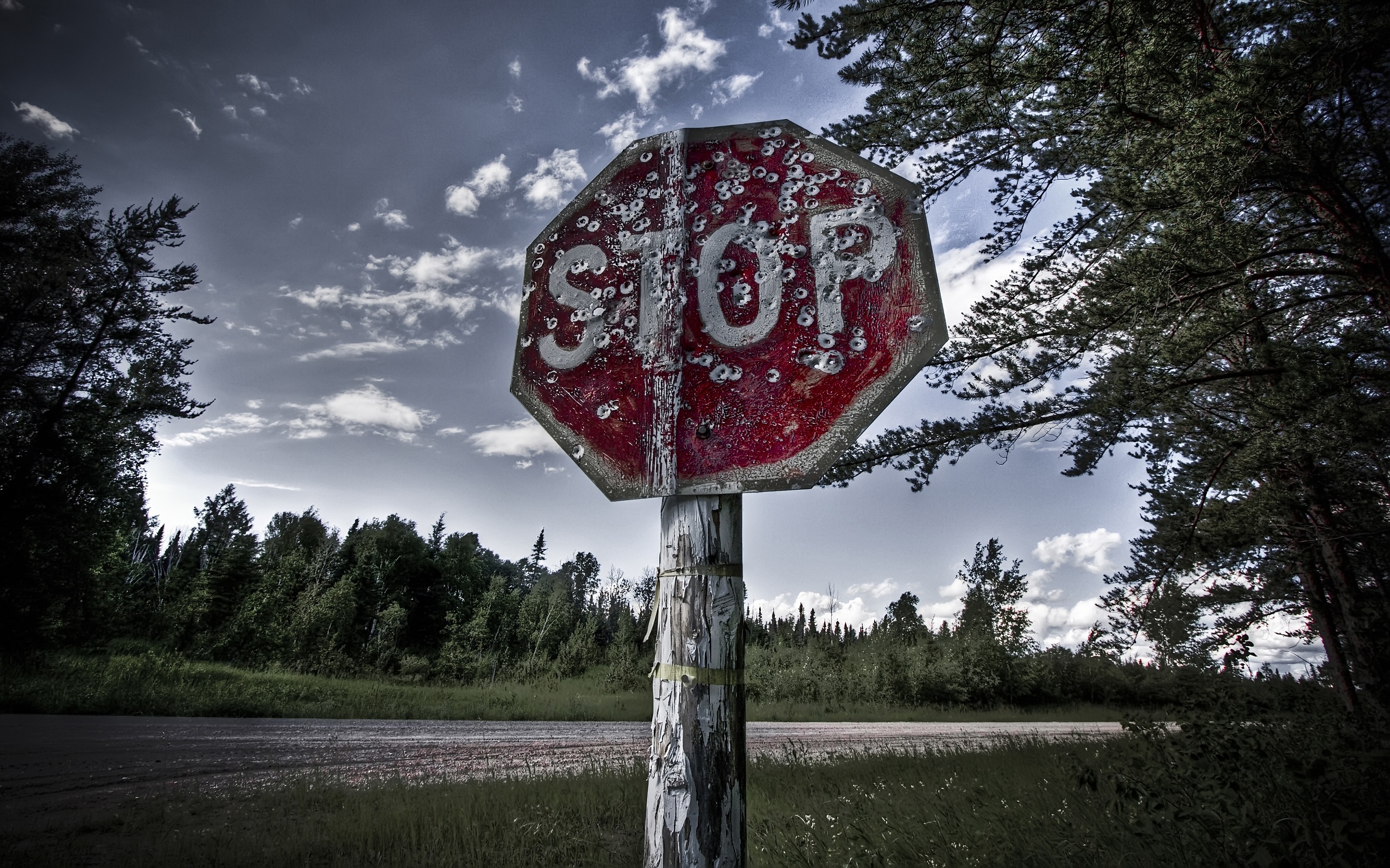 Old STOP Sign Wallpaper Other Nature Wallpapers in jpg format for ...