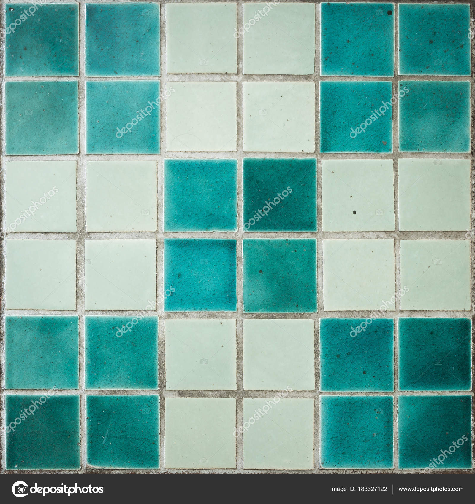 Old Tiles Wall Background — Stock Photo © choat #183327122