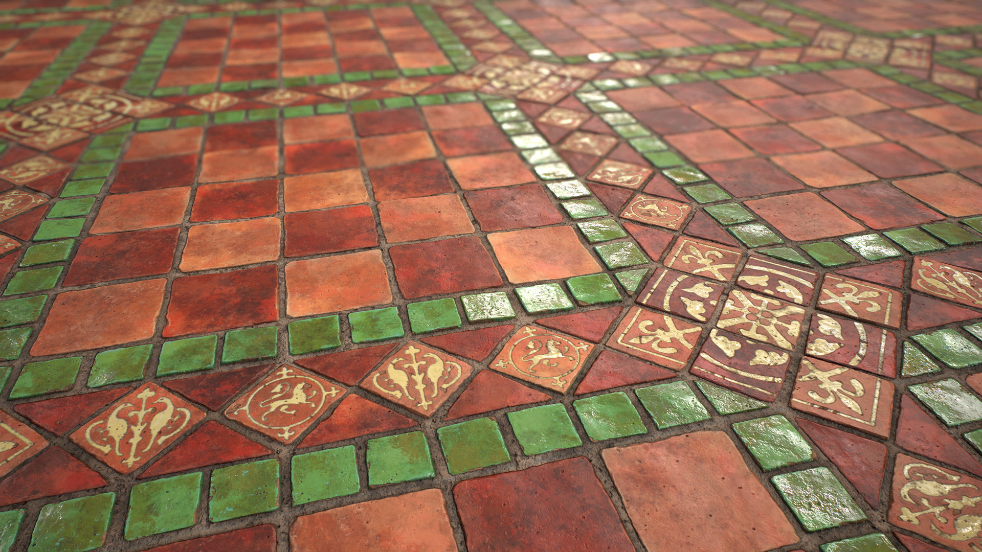 Daniel Castillo - Old Tiles Floor