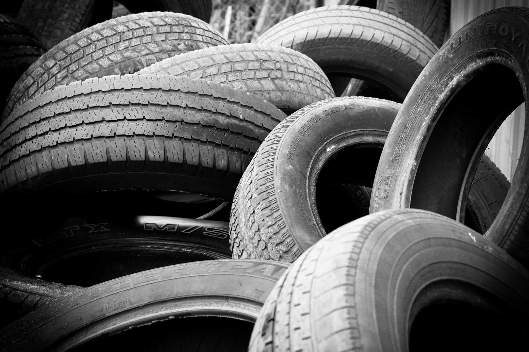 Old tires photo