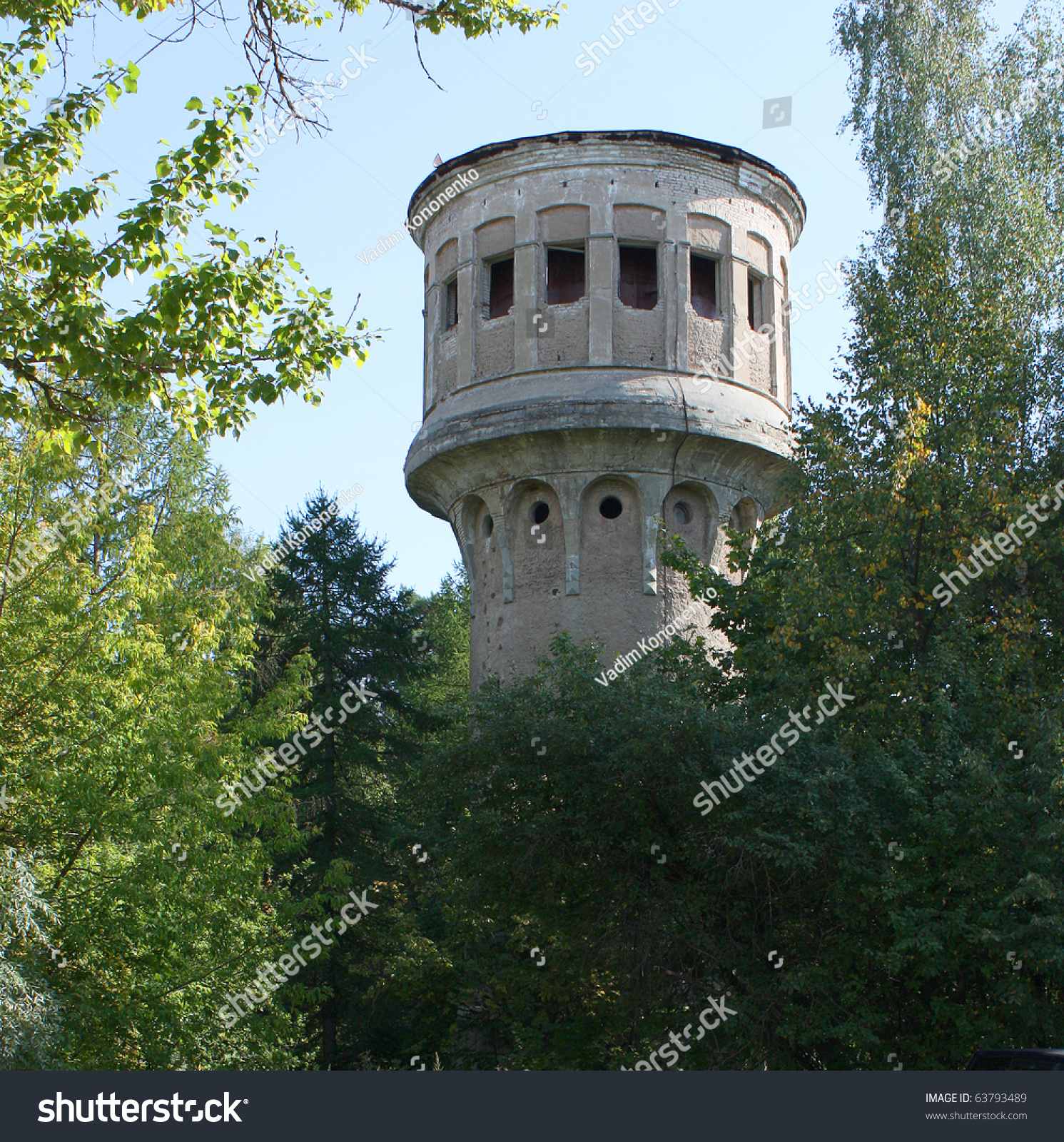 Old Tower Forest Stock Photo (Royalty Free) 63793489 - Shutterstock