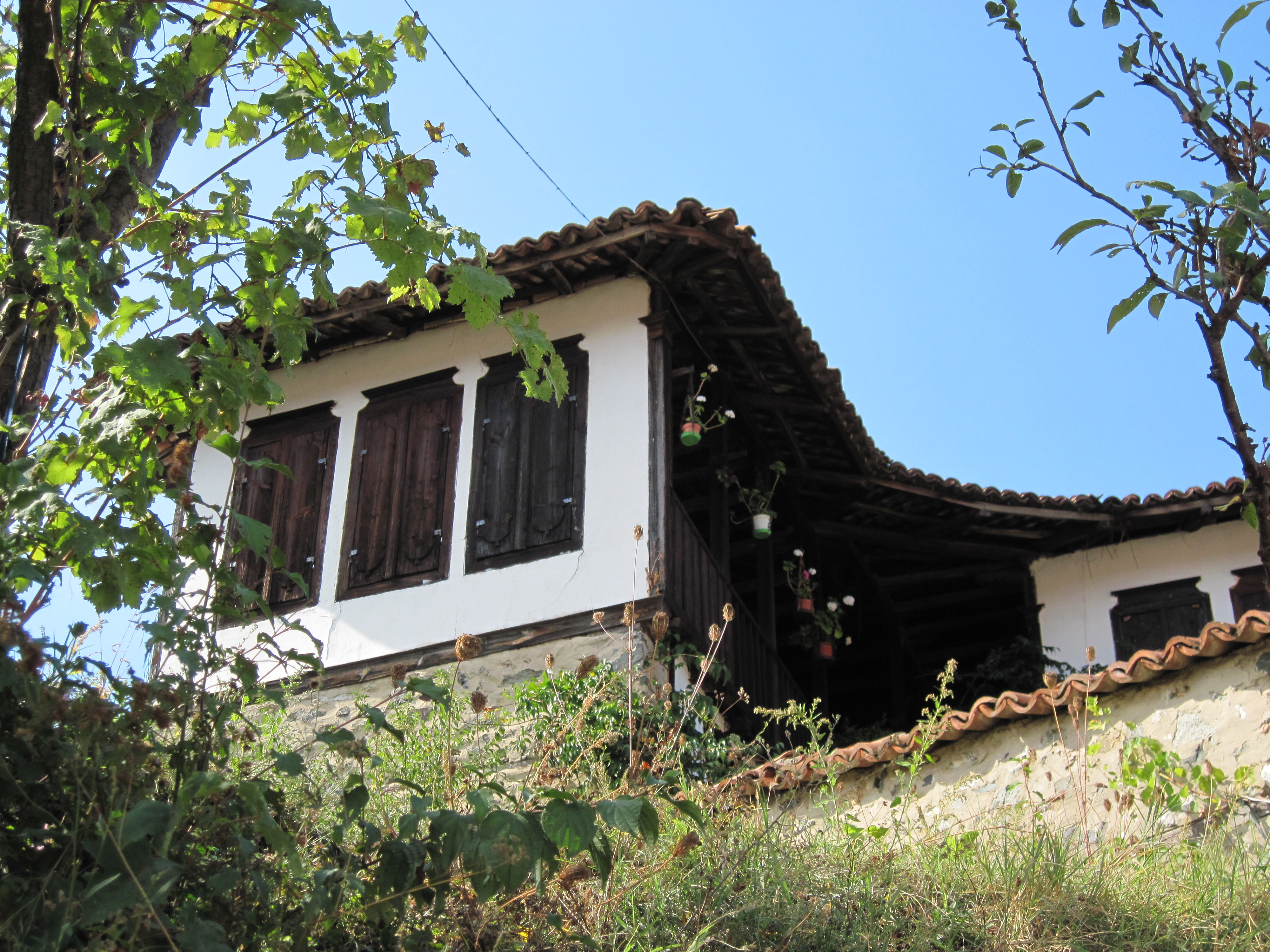 Old traditional bulgarian house photo